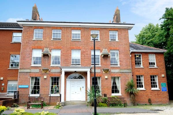 Exterior of Beacher Hall Care Home in Reading, Berkshire