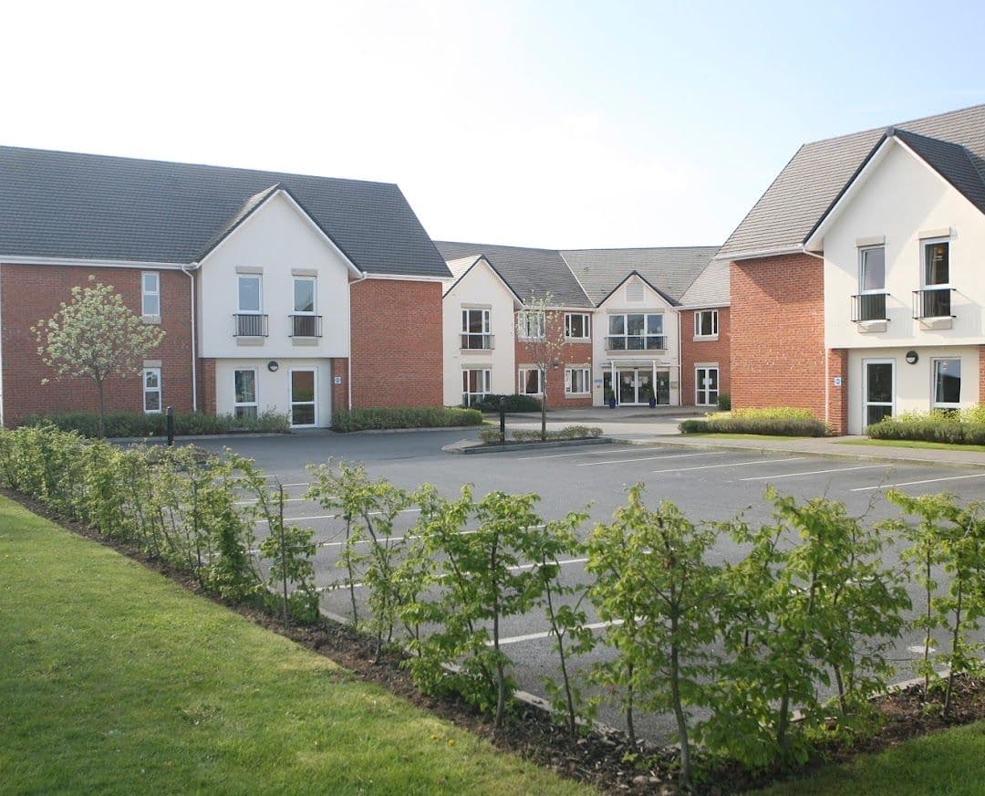 Garden at Canning Court Care Home in Stratford-upon-Avon, Warwickshire