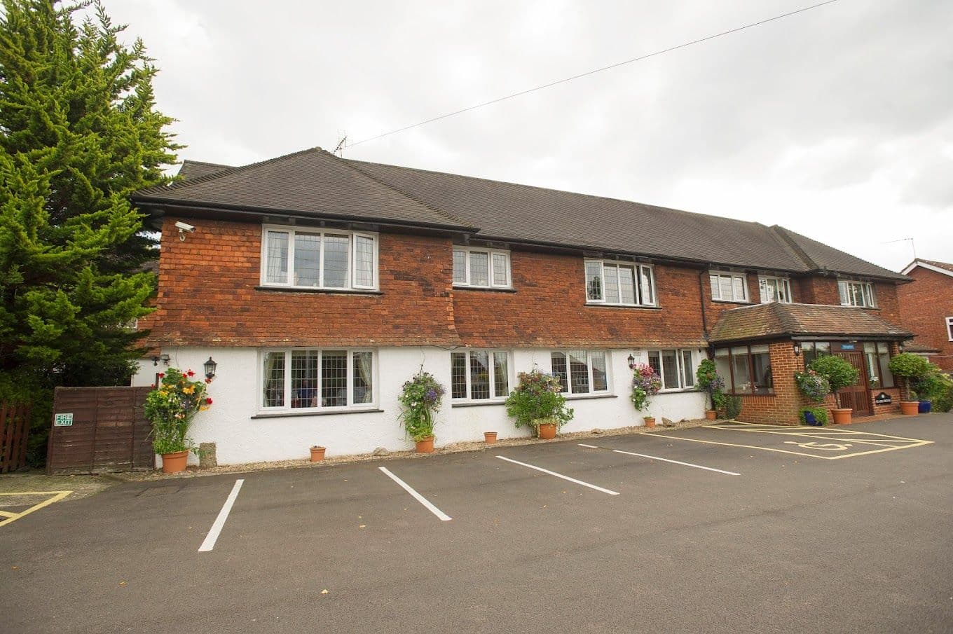 Exterior of Clare House Care Home in Uxbridge, London