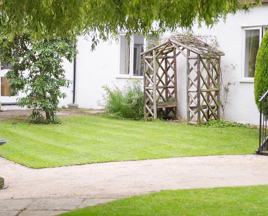 Garden at Clare House Care Home in Uxbridge, London