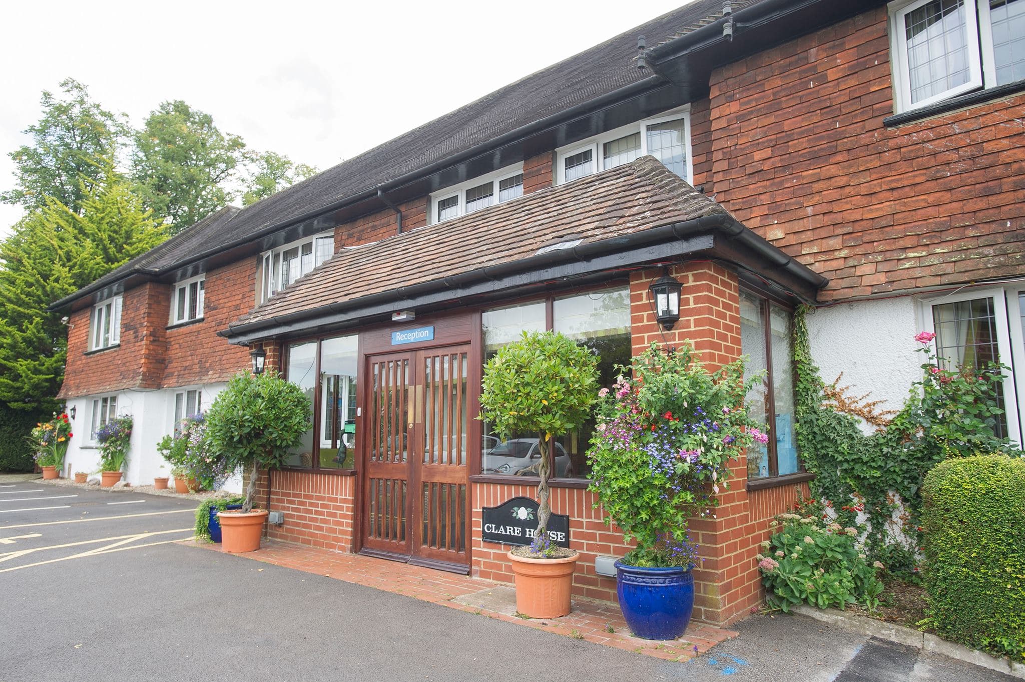 Exterior of Clare House Care Home in Uxbridge, London