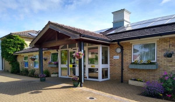 Exterior photo of Cottenham Court Care Home in Cambridge