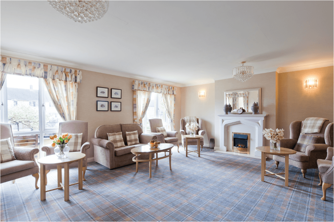 Communal Area at Edmund House Care Home in Scunthorpe, North Lincolnshire