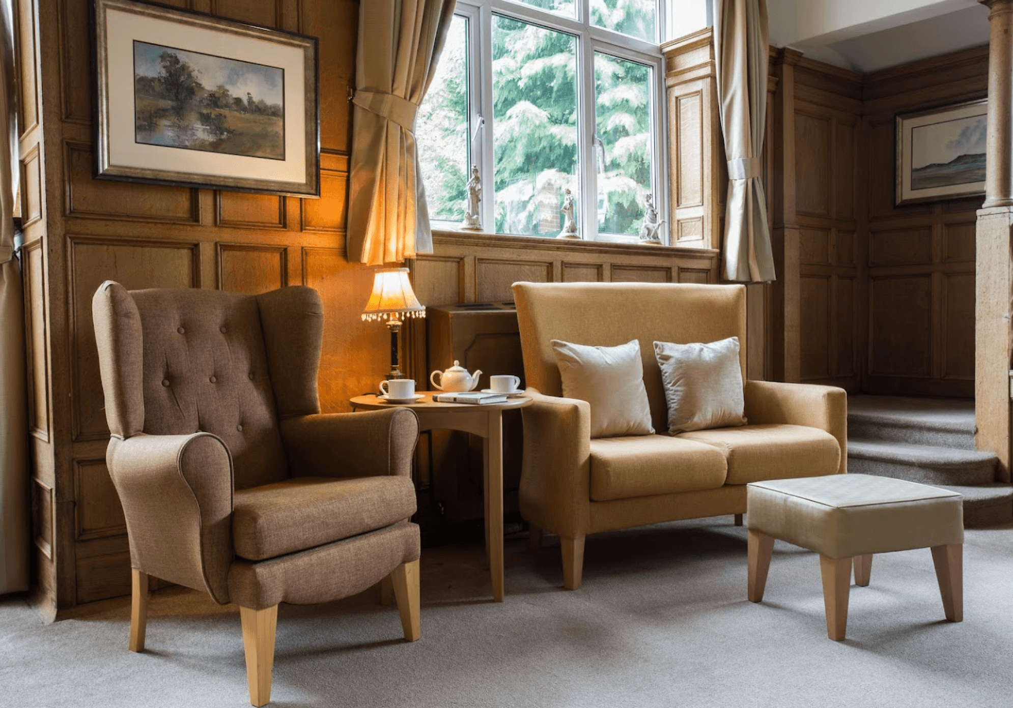 Communal Area at Field House Care Home in Harpenden, Hertfordshire