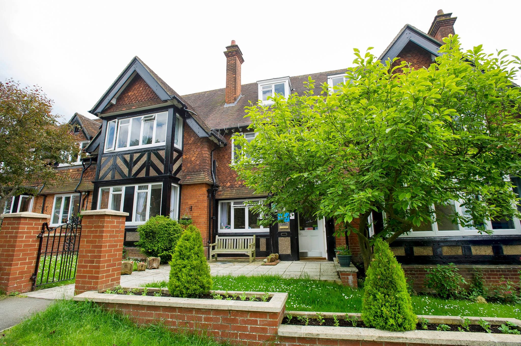 Exterior of Field House Care Home in Harpenden, Hertfordshire