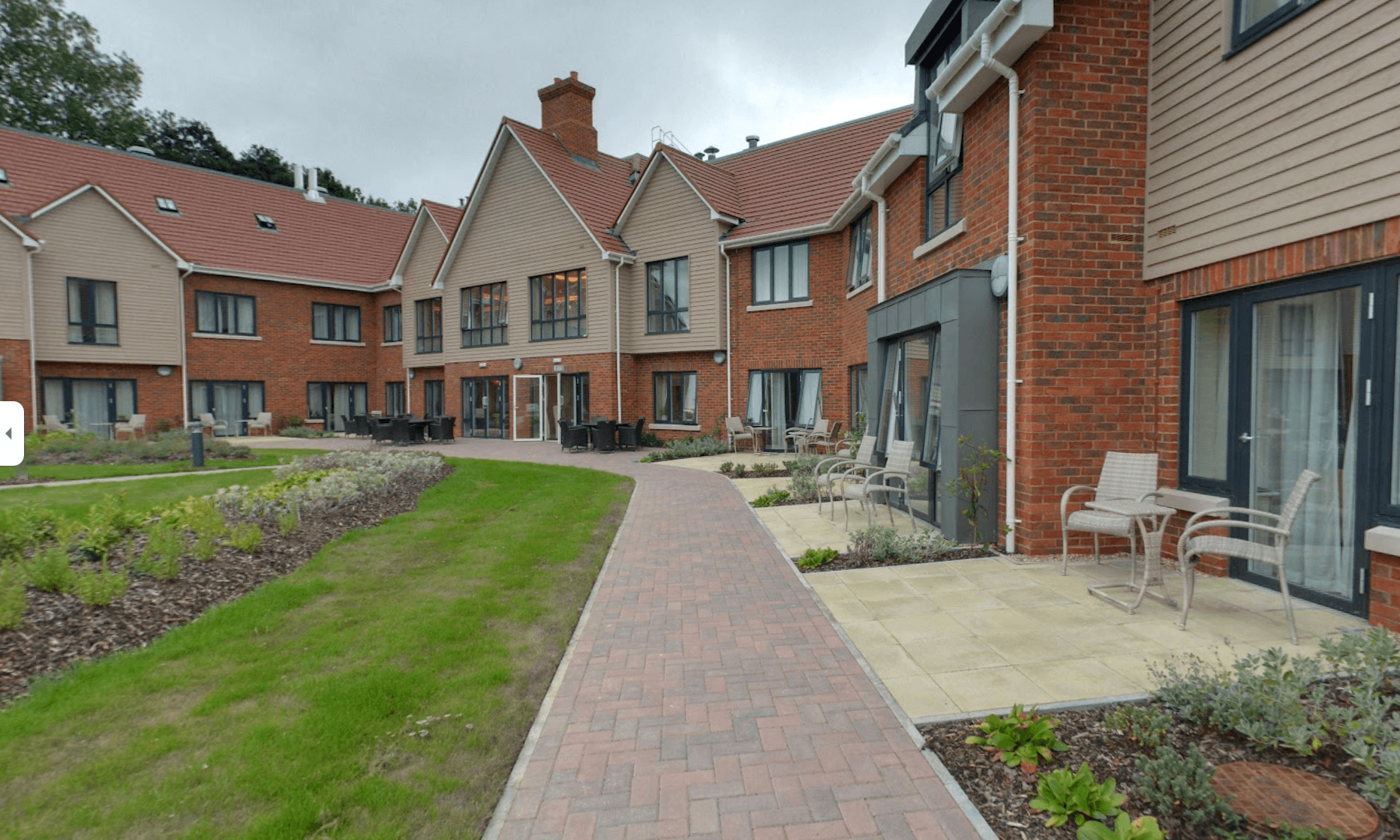 Exterior of The Goldbridge care home in Haywards Health, Sussex