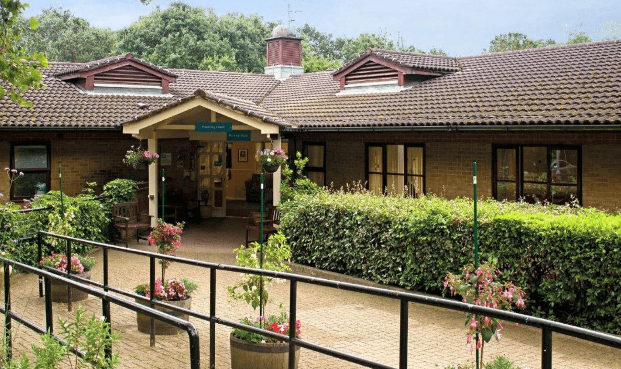 Exterior of Havering Court care home in Romford, London