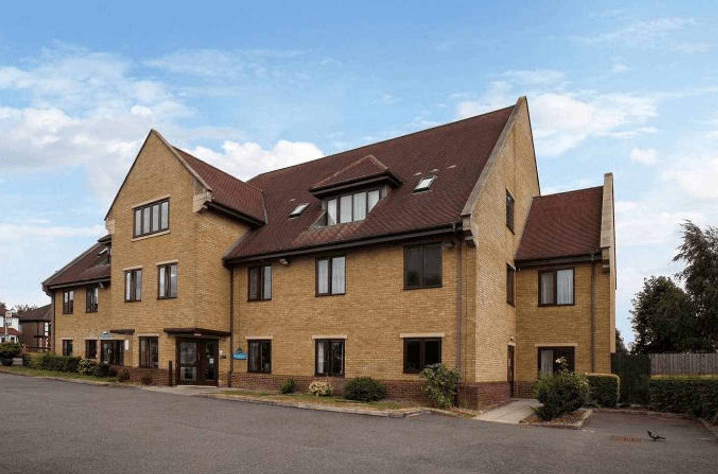 Exterior of Middlesex Manor care home in Wembley, London