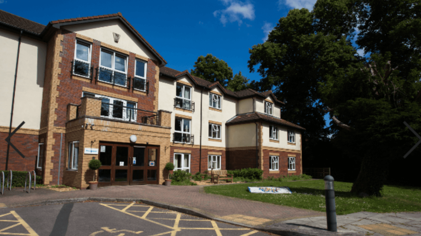 Exterior of Northlands House care home in Southampton, Hampshire