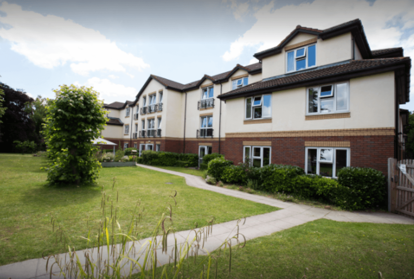 Exterior of Northlands House care home in Southampton, Hampshire