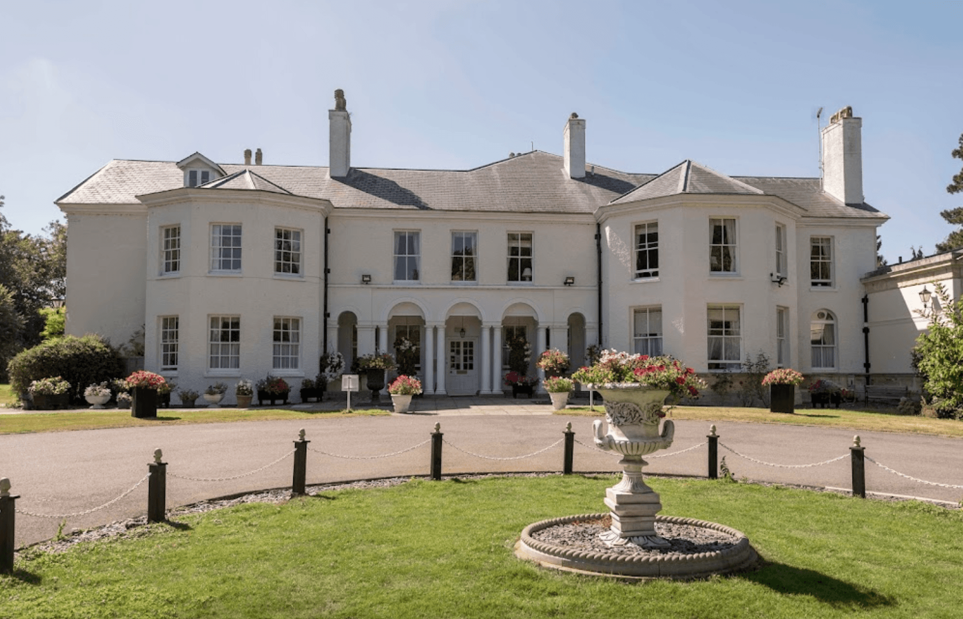 Exterior of Staplehurst Manor Care Home in Tonbridge, Kent