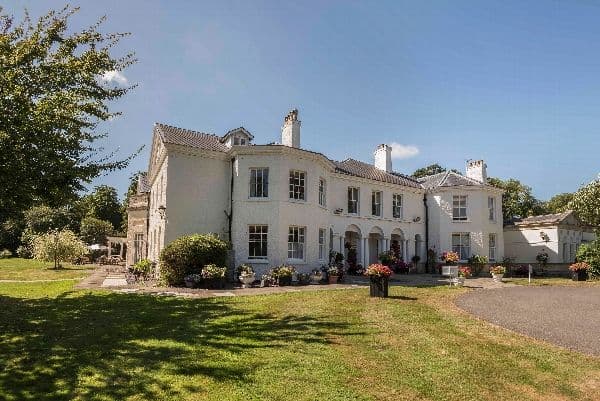 Exterior of Staplehurst Manor Care Home in Tonbridge, Kent