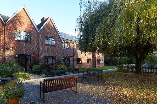 Exterior of Wingham Court Care Home in Esher, Elmbridge