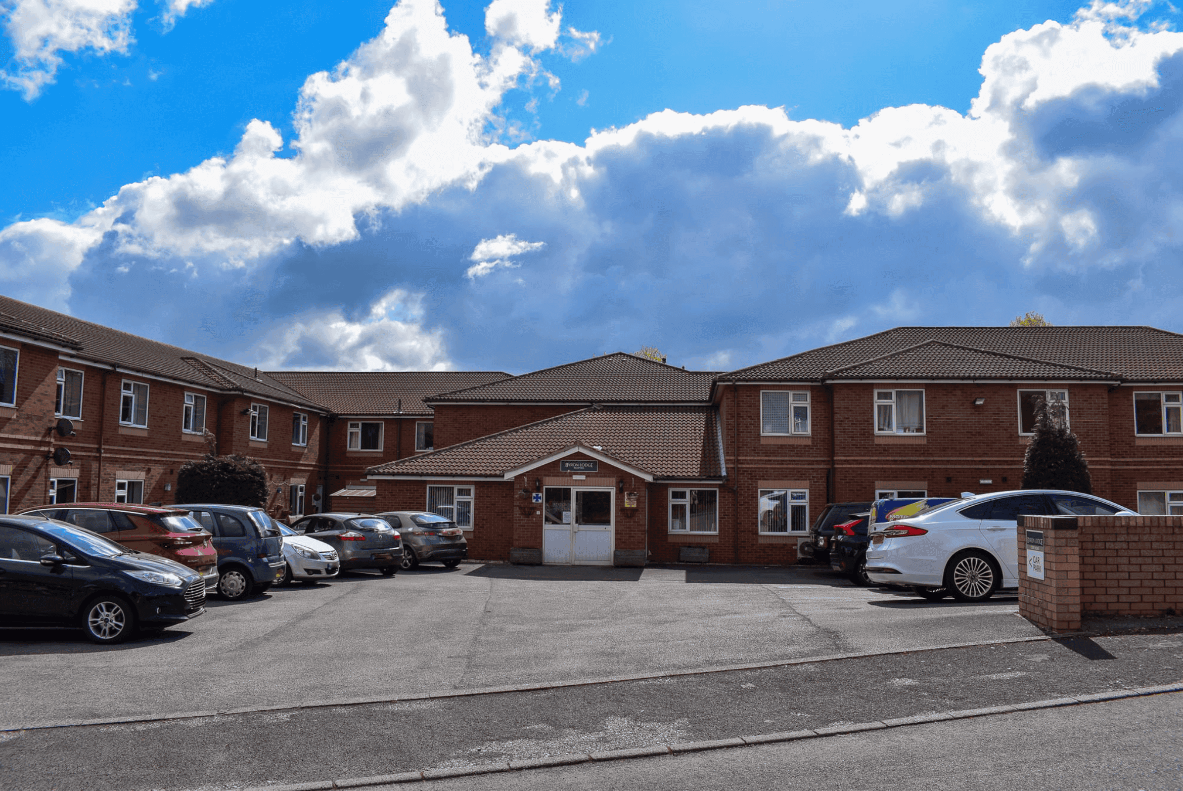 Exterior of Byron Lodge in Rotherham, South Yorkshire 