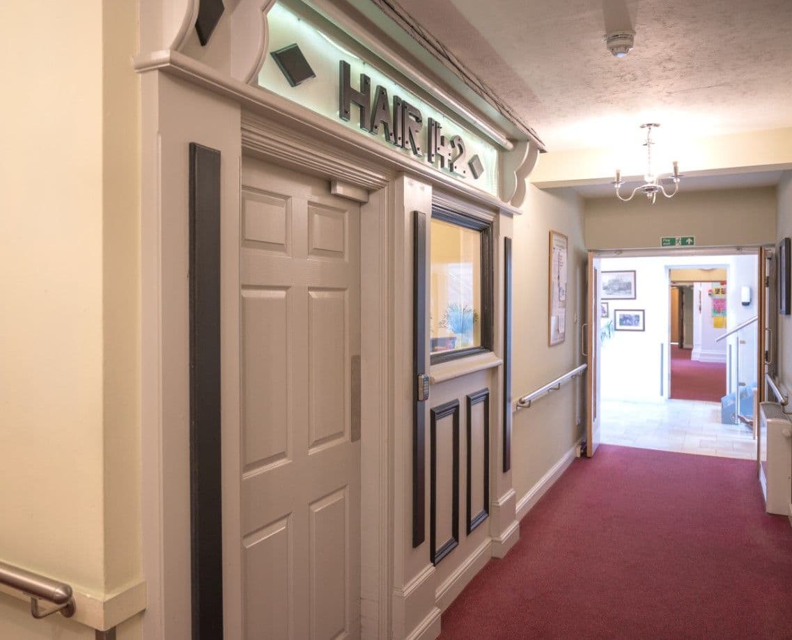 Salon at Inwood House Care Home in Wakefield, West Yorkshire