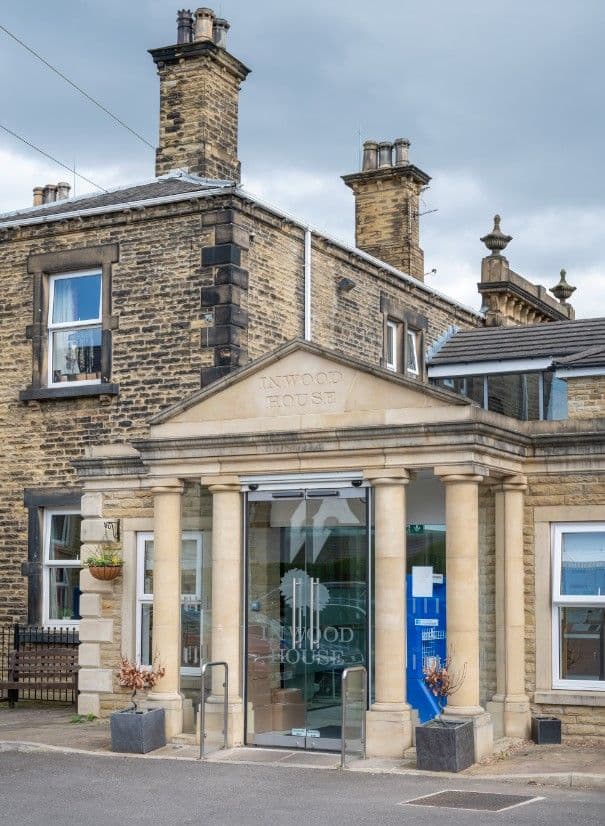 Exterior of Inwood House Care Home in Wakefield, West Yorkshire