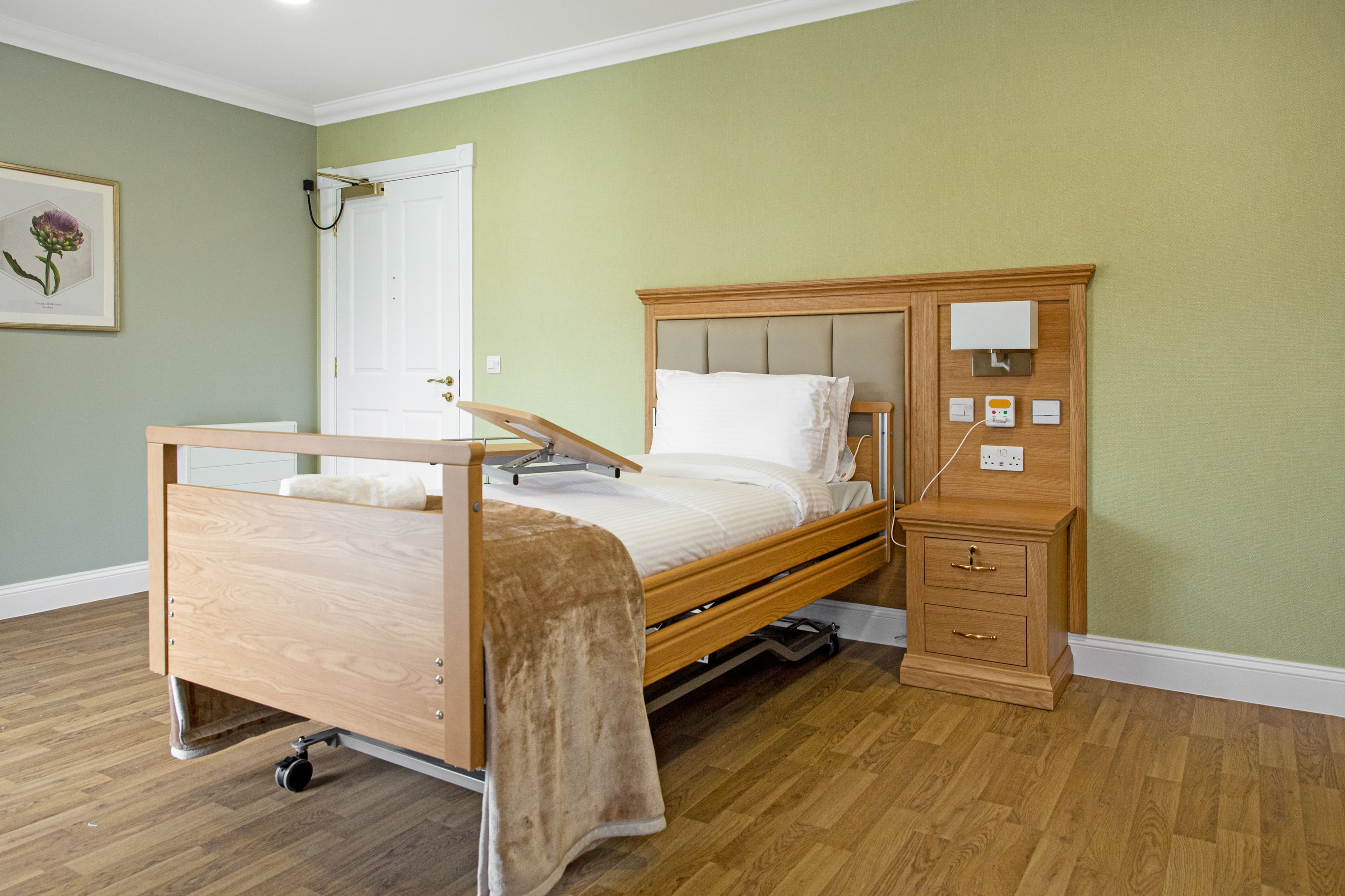 Bedroom of Candlewood House care home in Harrow, Greater London