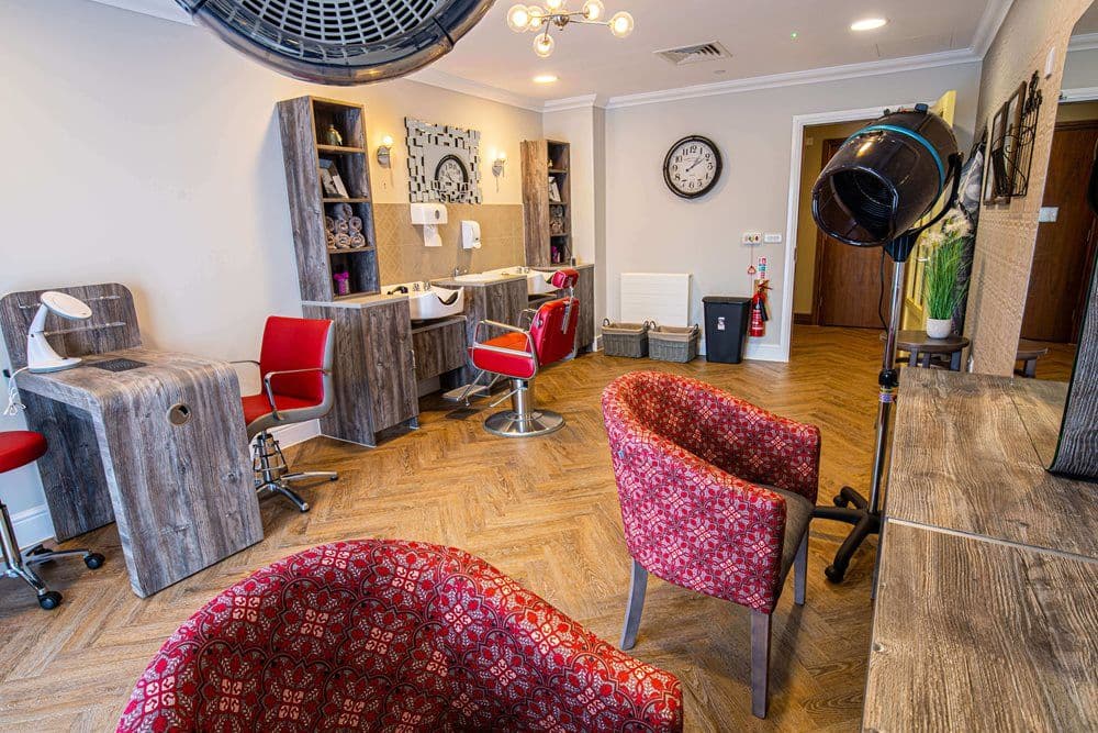 Salon at Dashwood Manor Care Home in Basingstoke, Hampshire