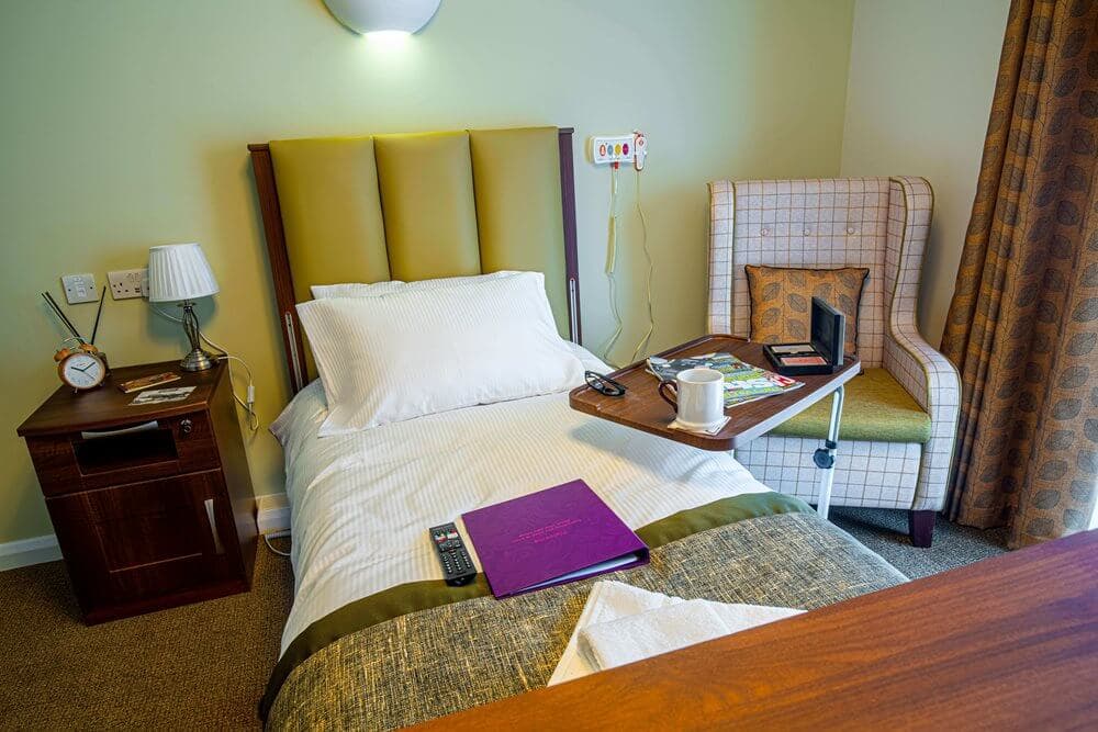 Bedroom at Dashwood Manor Care Home in Basingstoke, Hampshire