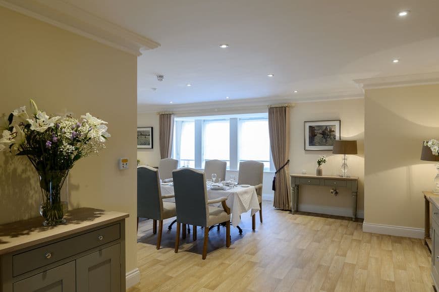 Dining room of Bridge House of Twyford in Twyford, Berkshire