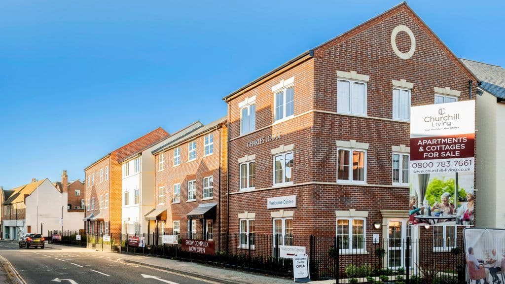 Churchill Living - Evesham - Charles Lodge & Bewick Court in Swan Lane, Evesham, Worcestershire, WR11 4PB - 000