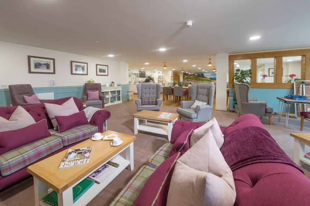 Communal Lounge at Chesterton Court Retirement Development in Ilkley, Bradford