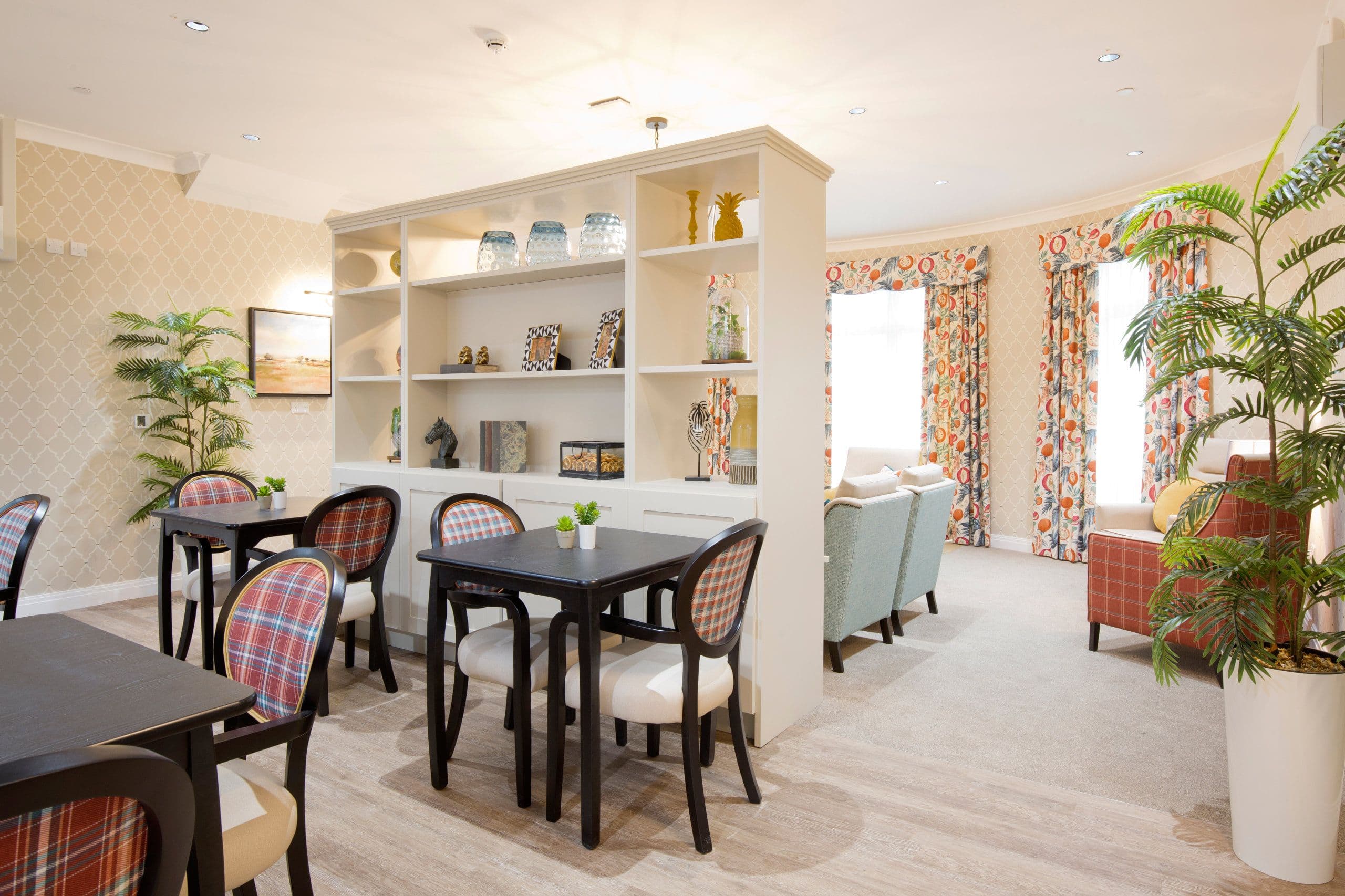 Communal Area at Clarendon Lodge Care Home, Rickmansworth, Hertfordshire
