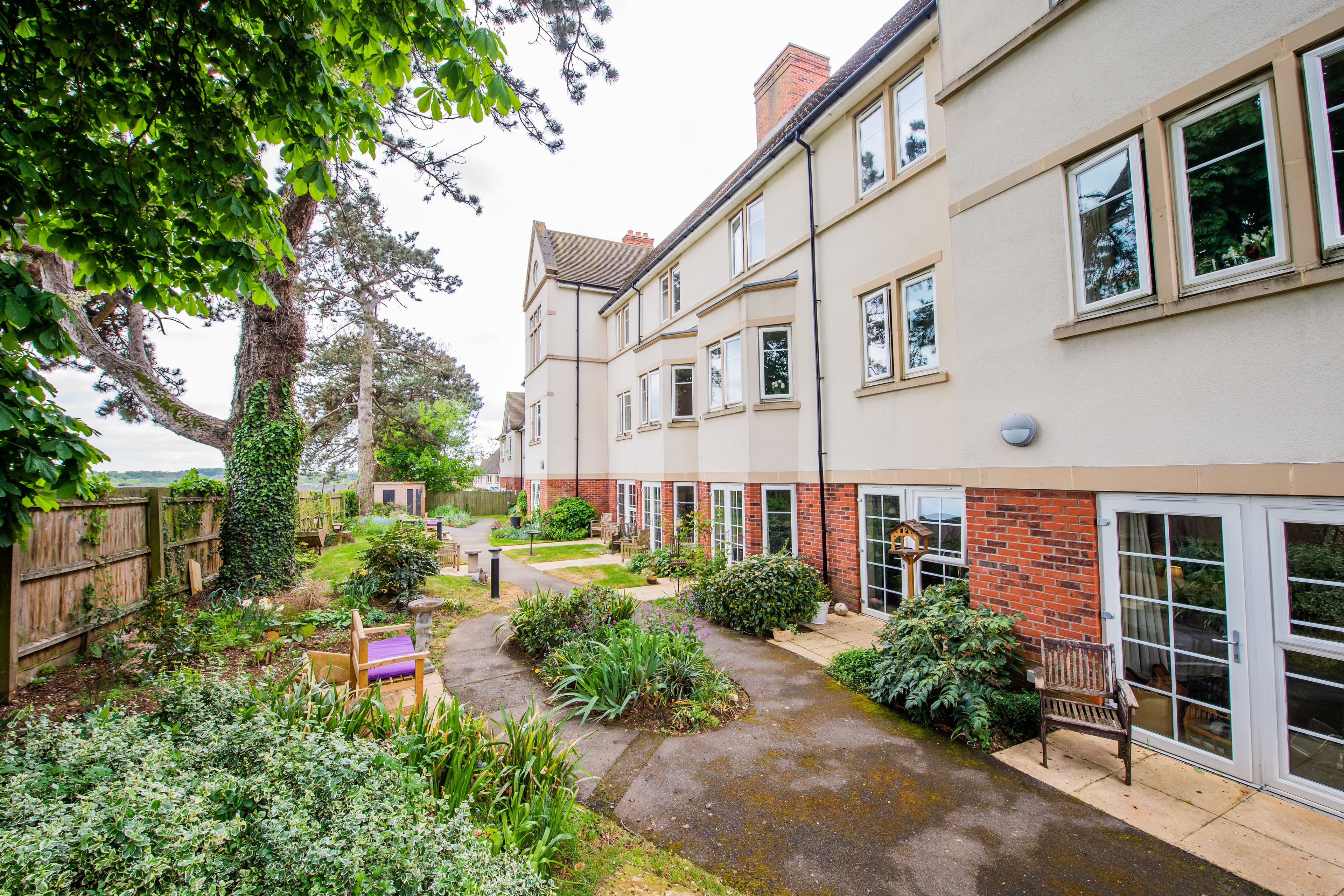 Exterior of Colne View Care Home in Halstead, Braintree