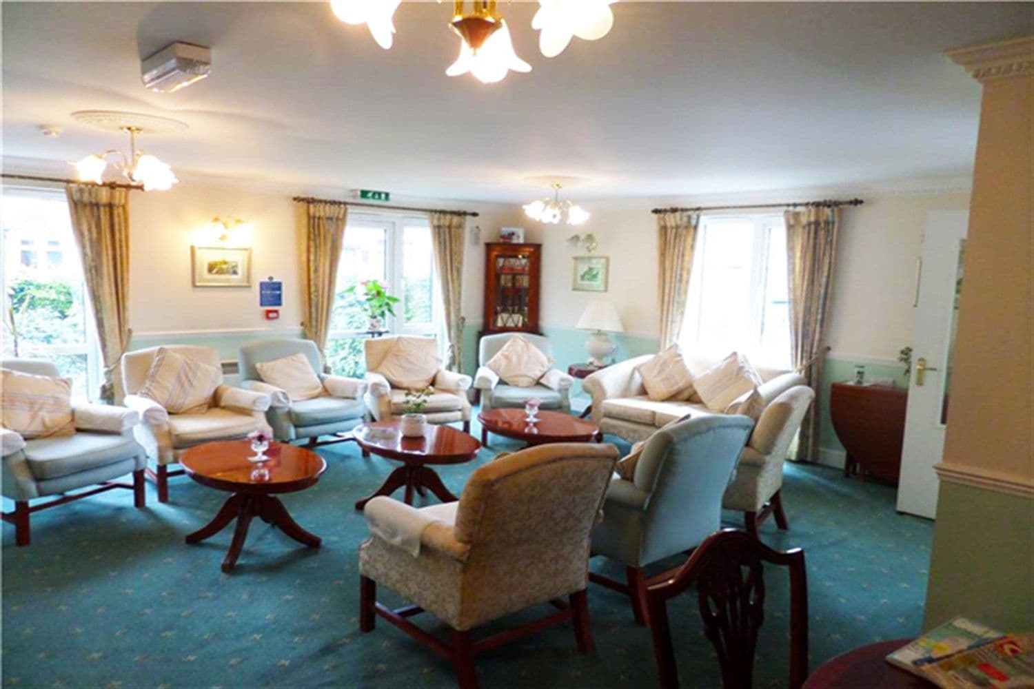 Communal Lounge at Conrad Court Retirement Apartment in Stanford-le-Hope, Thurrock