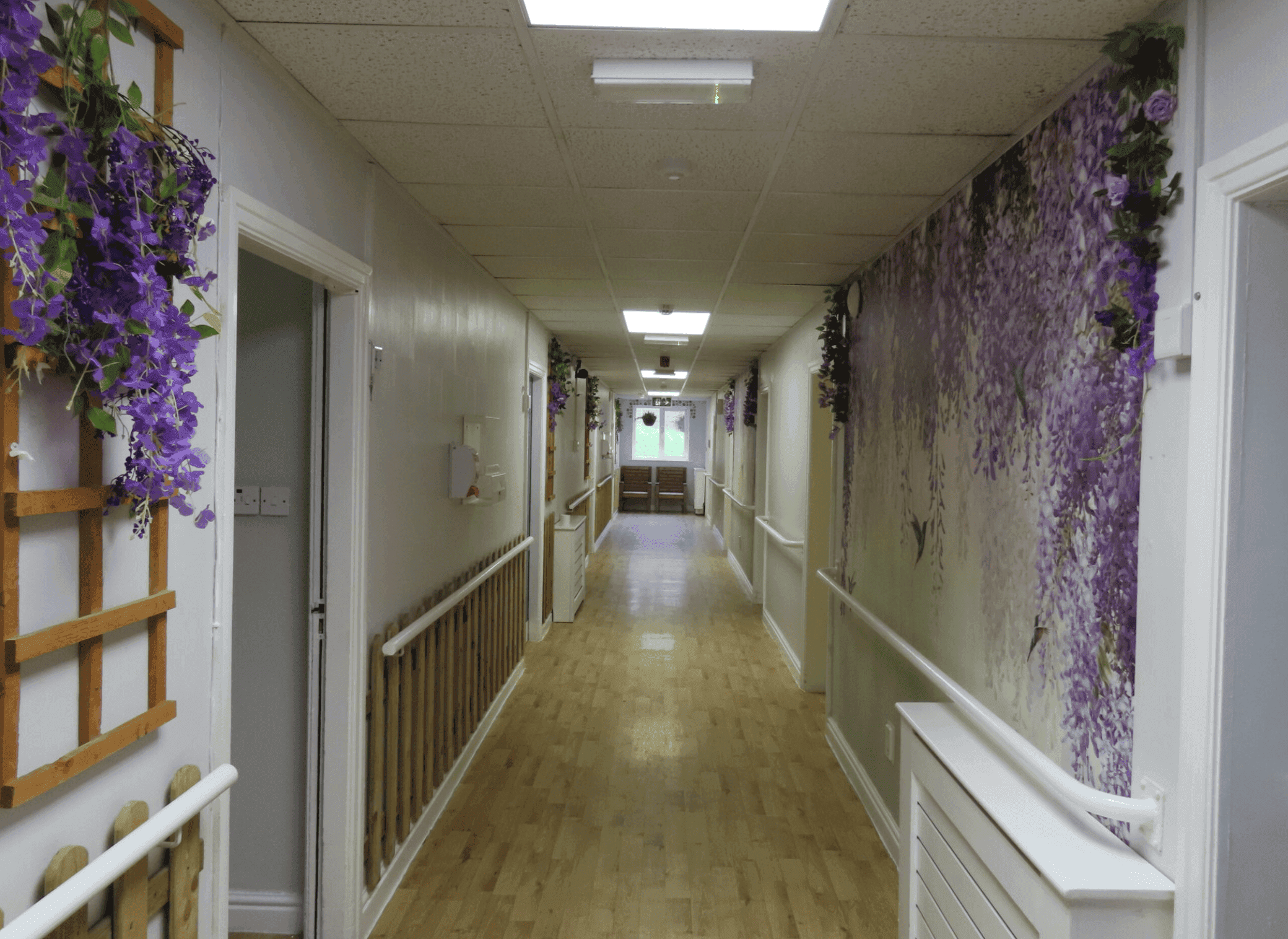 Hallway of Courtfield Lodge in Ormskirk, Lancashire