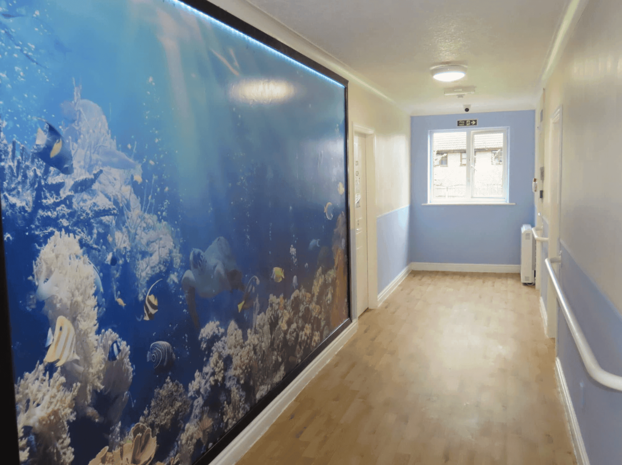 Hallway of Courtfield Lodge in Ormskirk, Lancashire