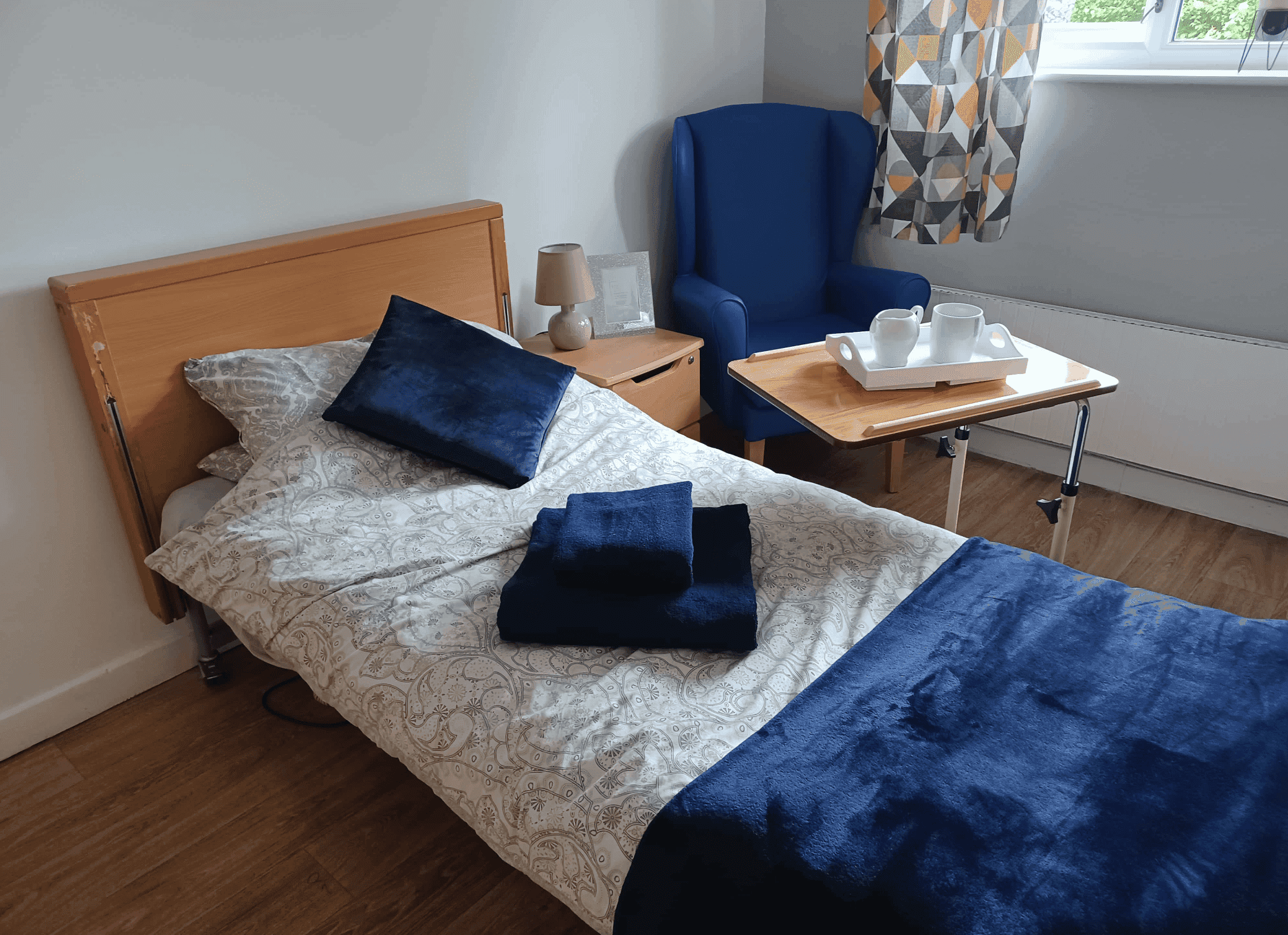 Bedroom of Courtfield Lodge in Ormskirk, Lancashire