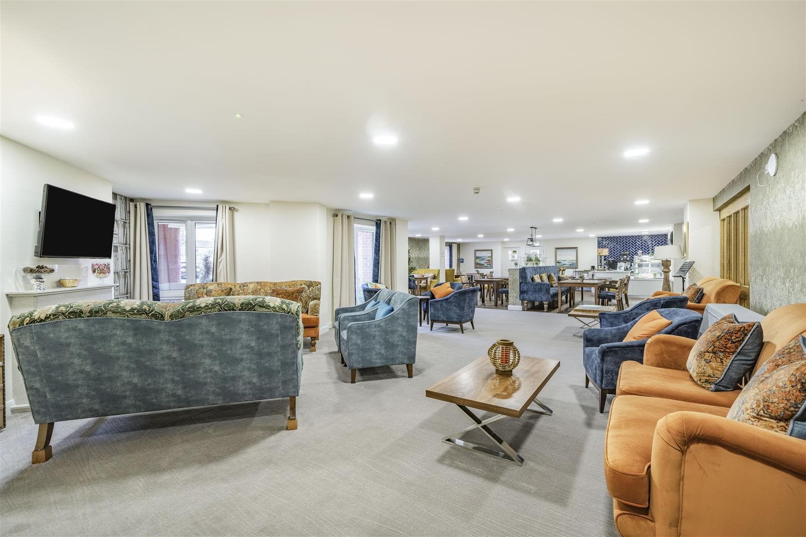 Communal Lounge at Crocus Court Retirement Development in Poulton-le-Fylde, Wyre