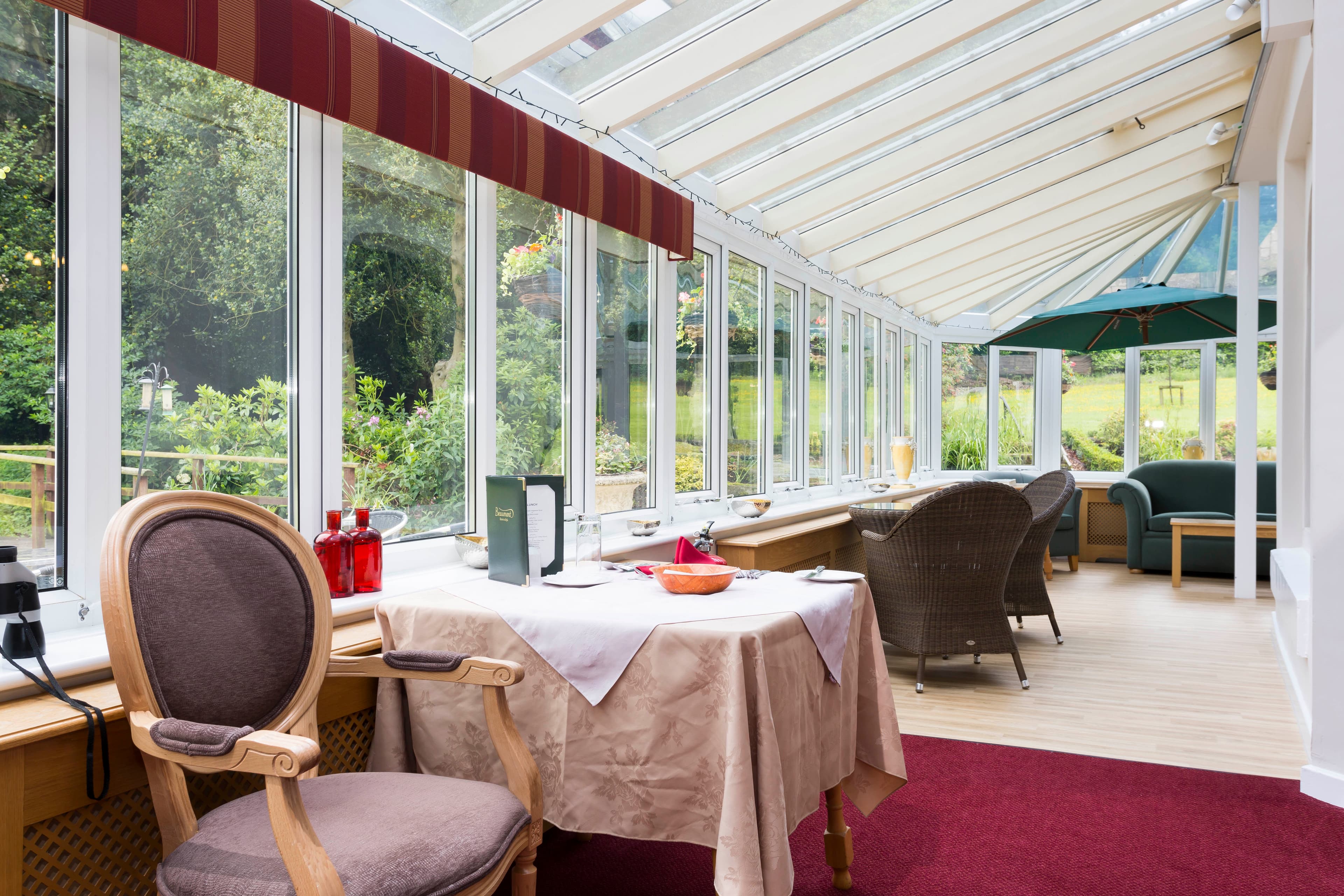 Dining Room at Prestbury Beaumont Care Home in Macclesfield, Cheshire