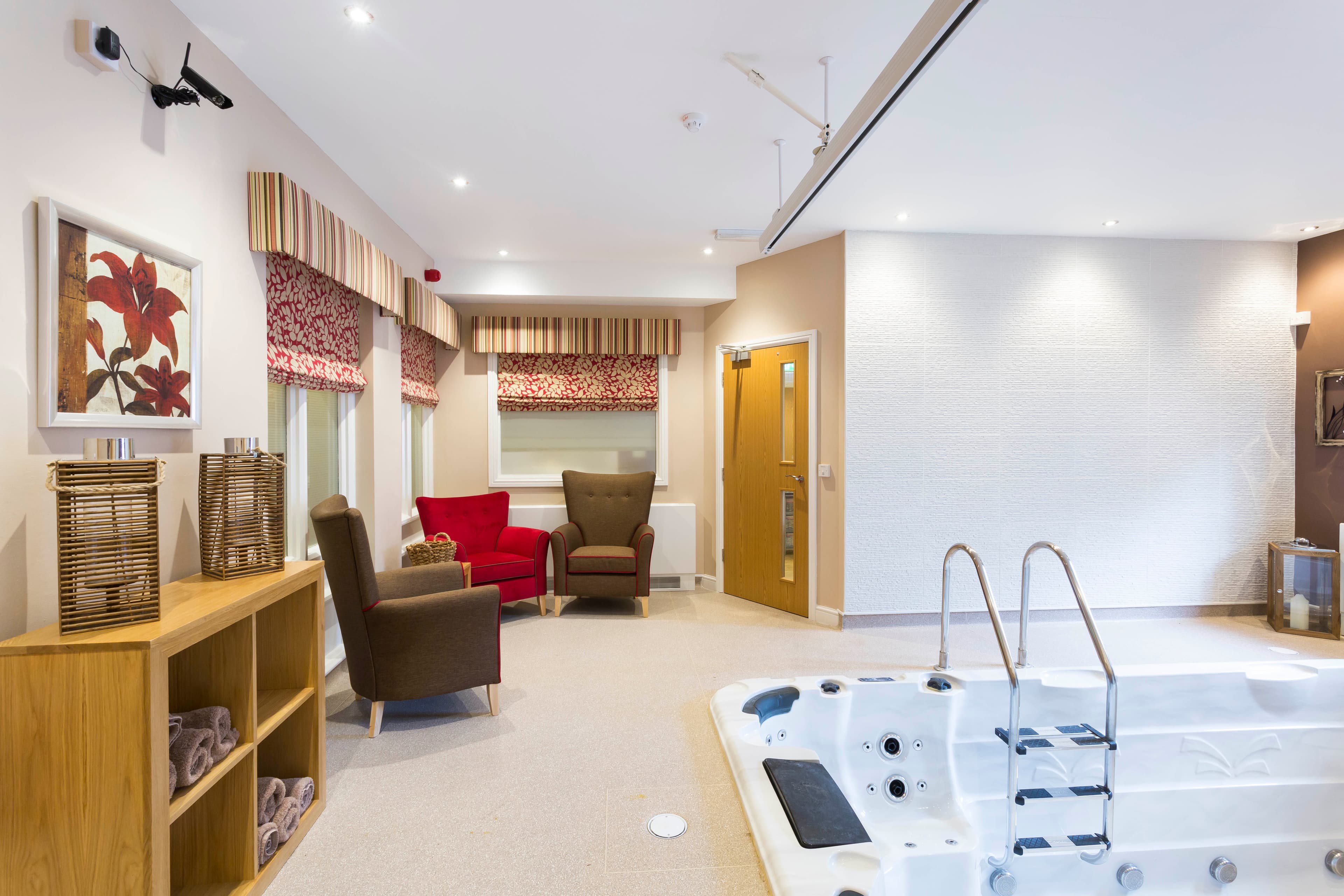 Spa at Prestbury Beaumont Care Home in Macclesfield, Cheshire