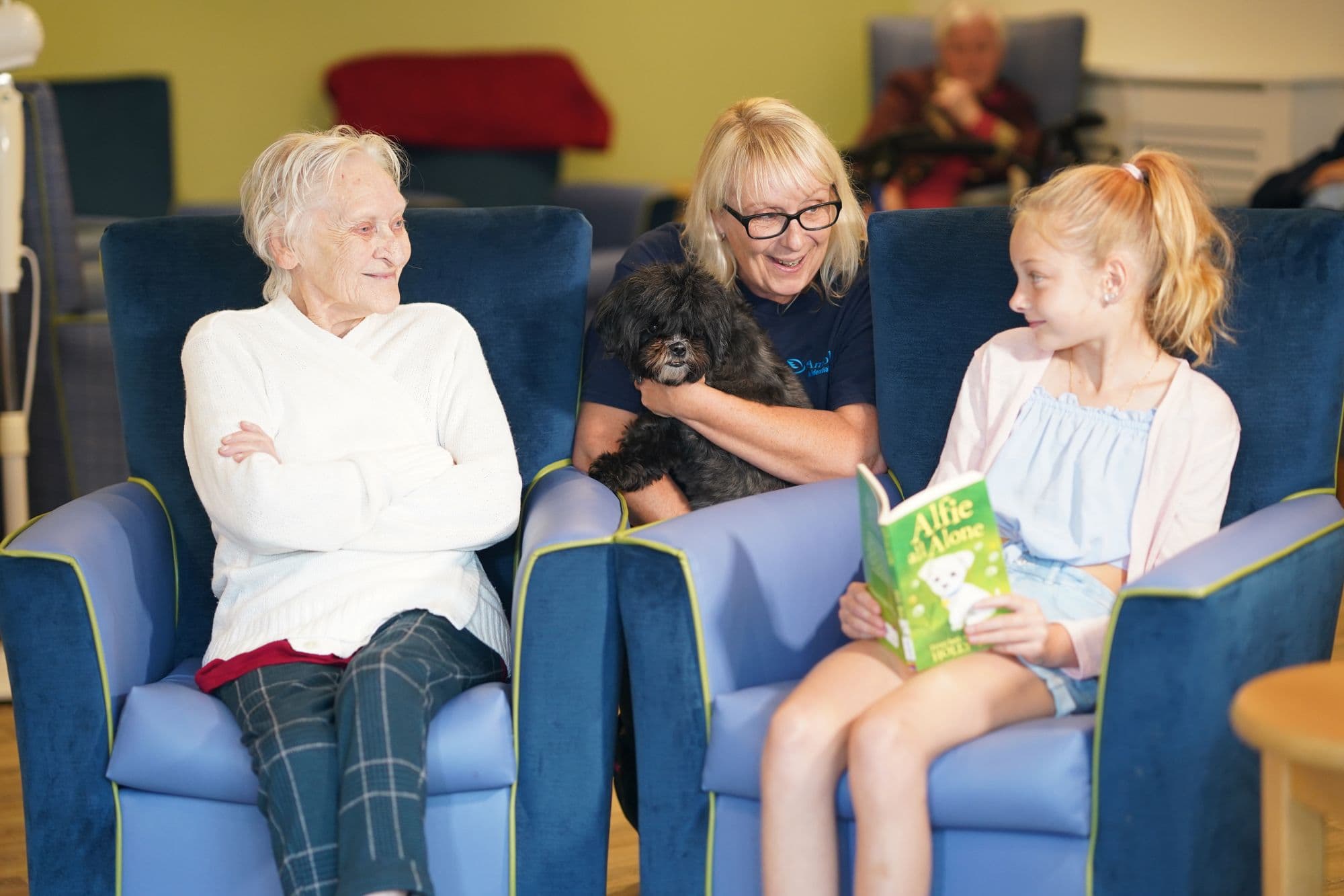 Residents at Ambleside Care Home in Bexhill, Rother