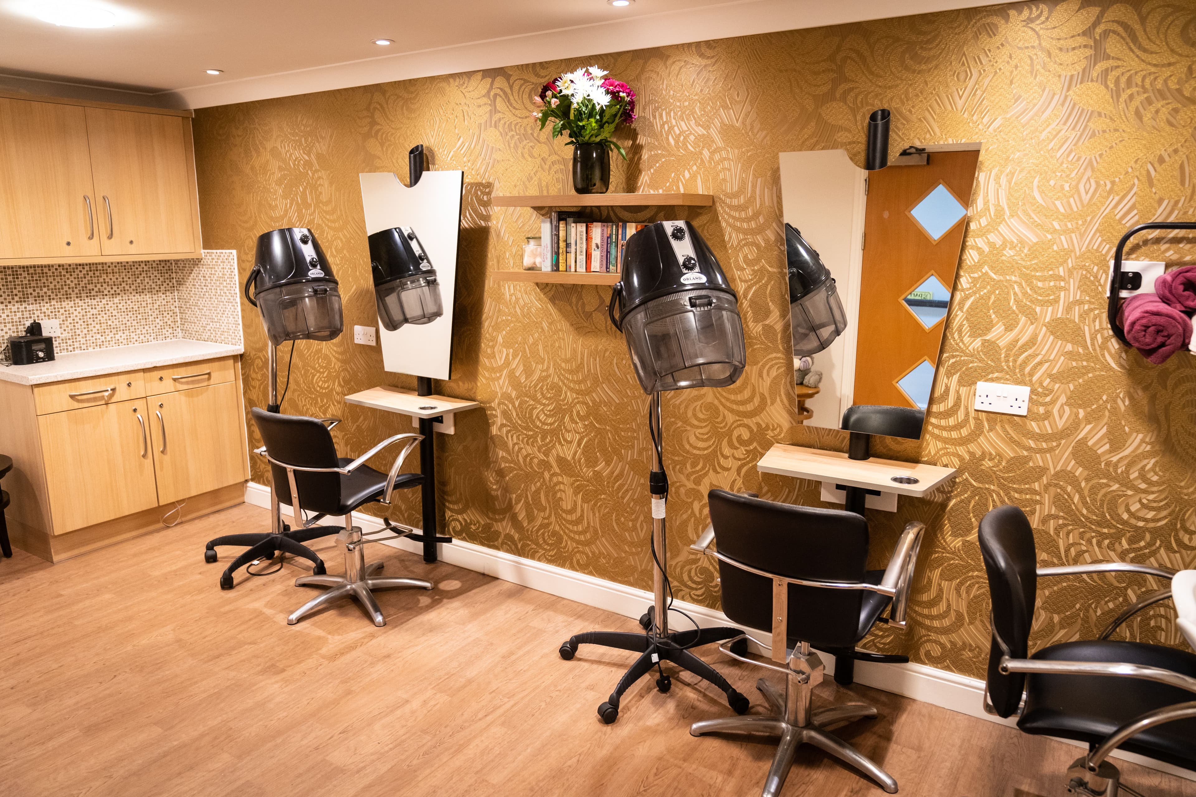 Salon at East Park Court Care Home in Bilston, Wolverhampton