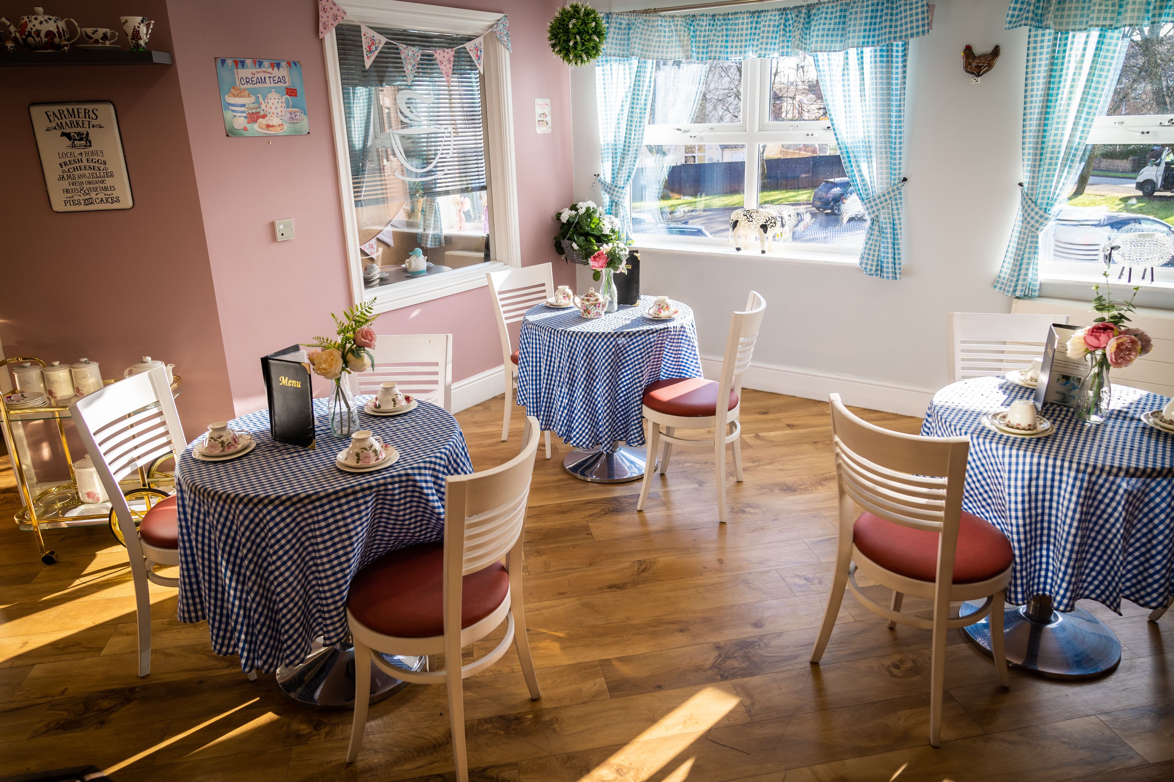 Dining room of Lime Tree Court in Bilston, West Midlands