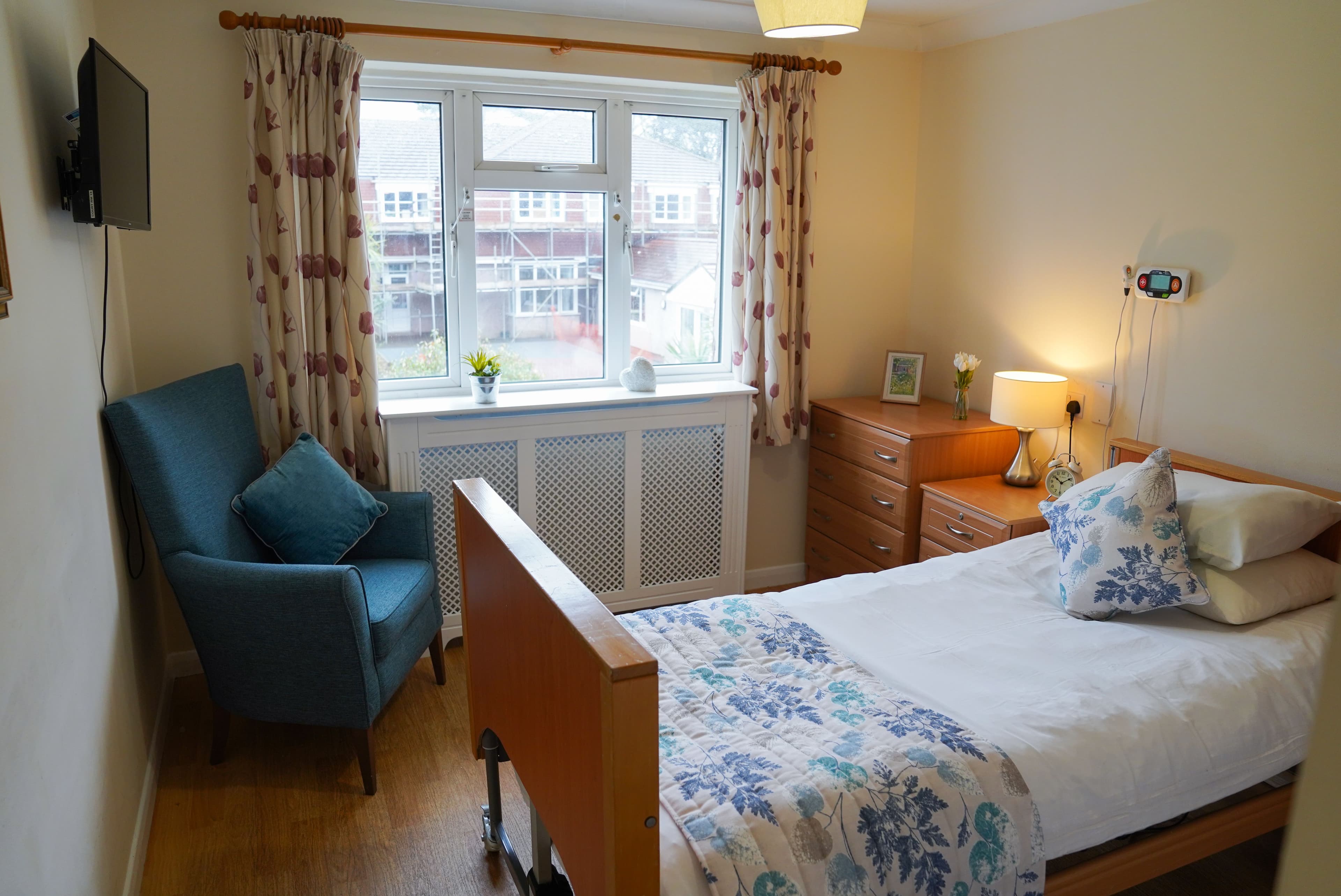 Bedroom of Fuzehatt Care Home in Plymouth, Devon