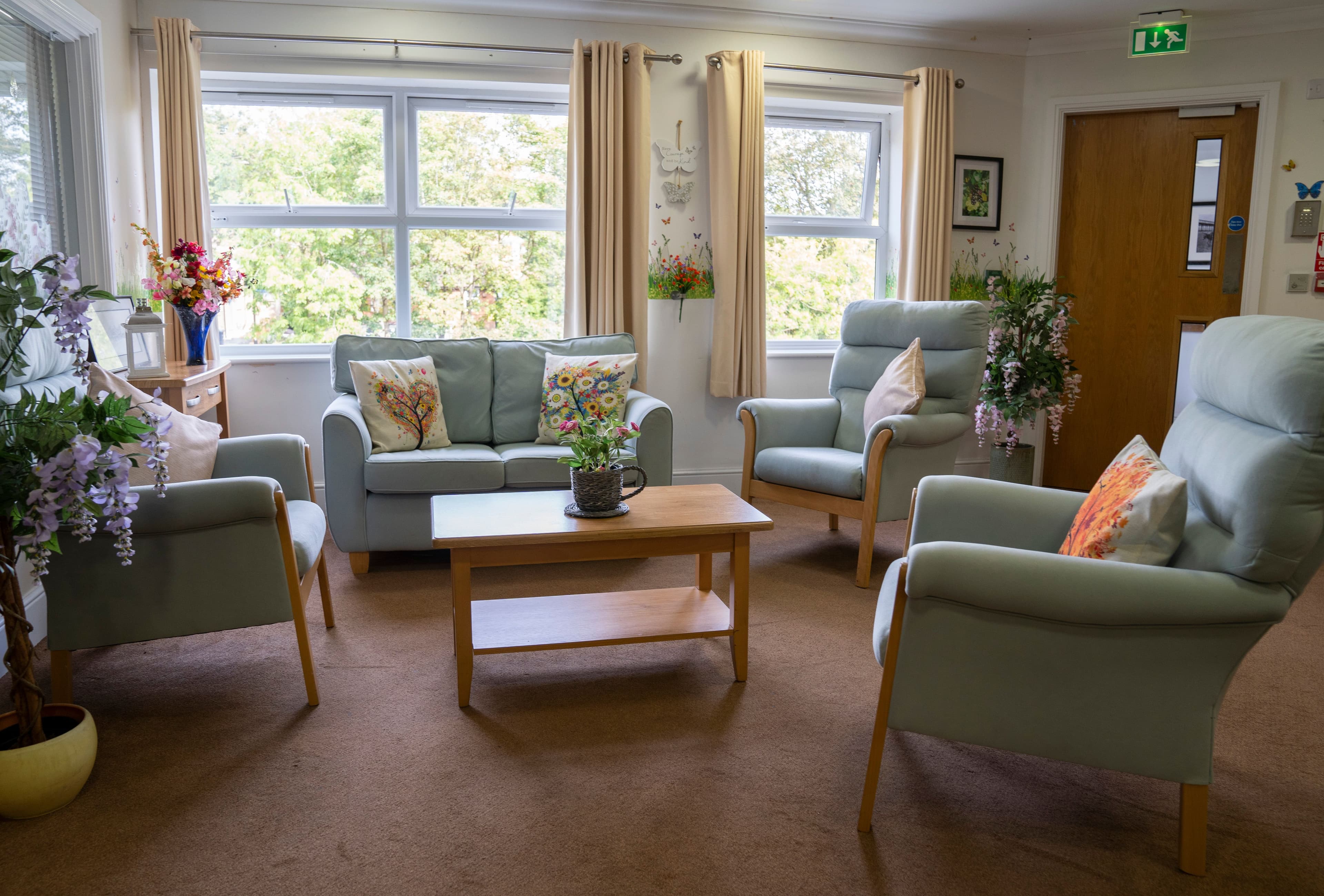 Communal Area at Castlecroft Care Home in Birmingham, West Midlands