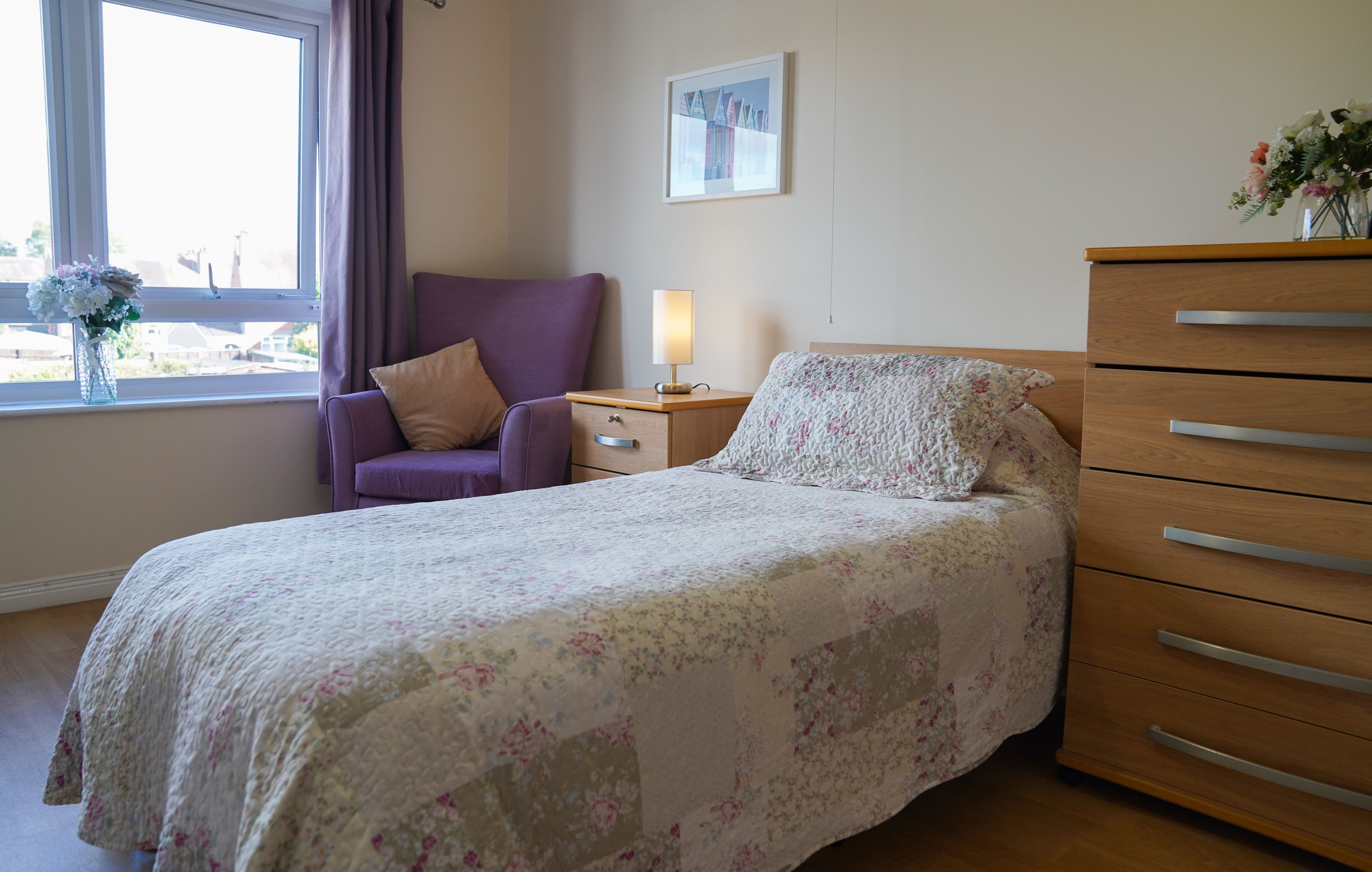 Bedroom of Lammas House in Coventry, West Midlands