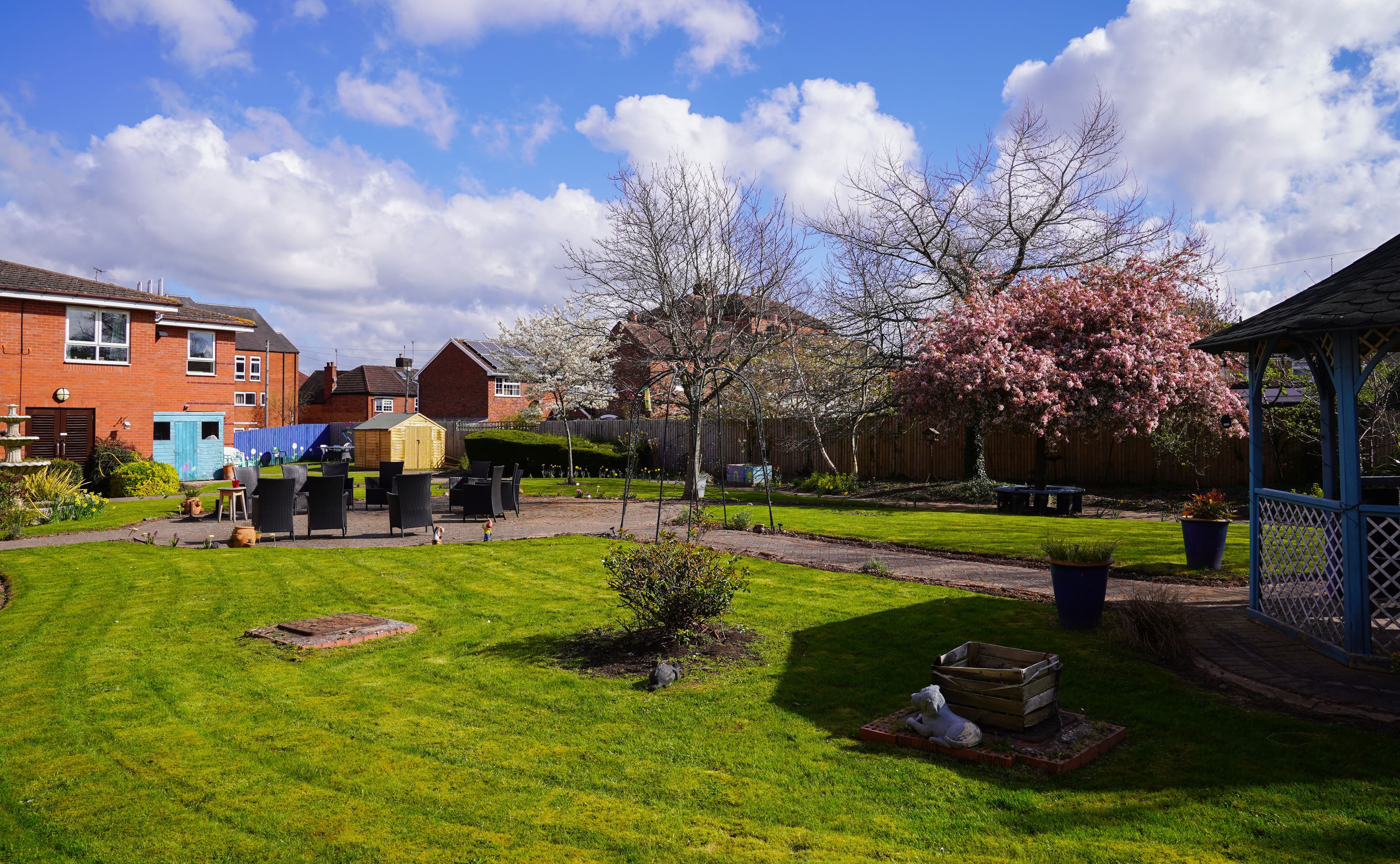 Garden at Regent Residential, St John's, Worcester