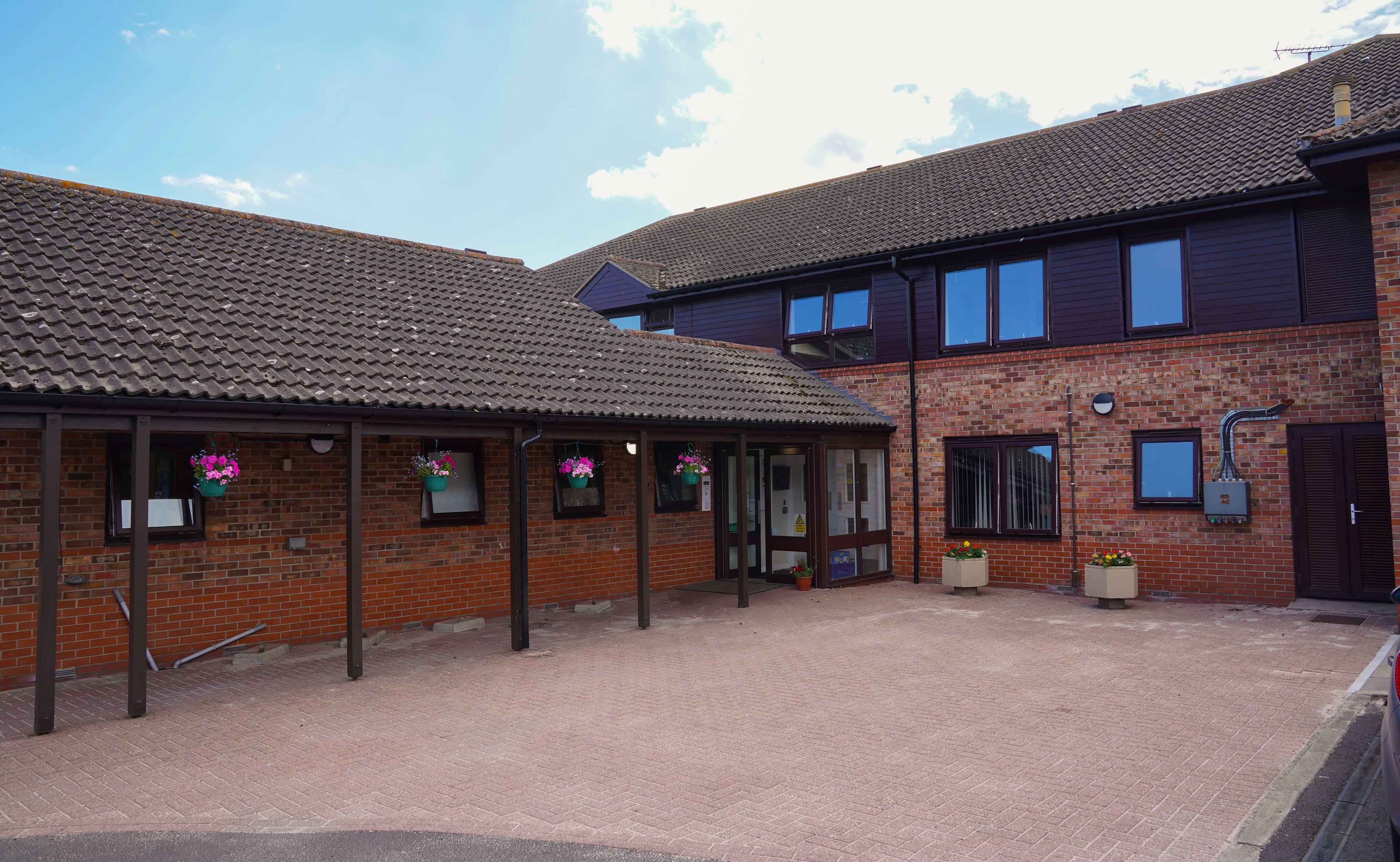 Exterior of Don Thomas House Care Home in Harwich, Essex