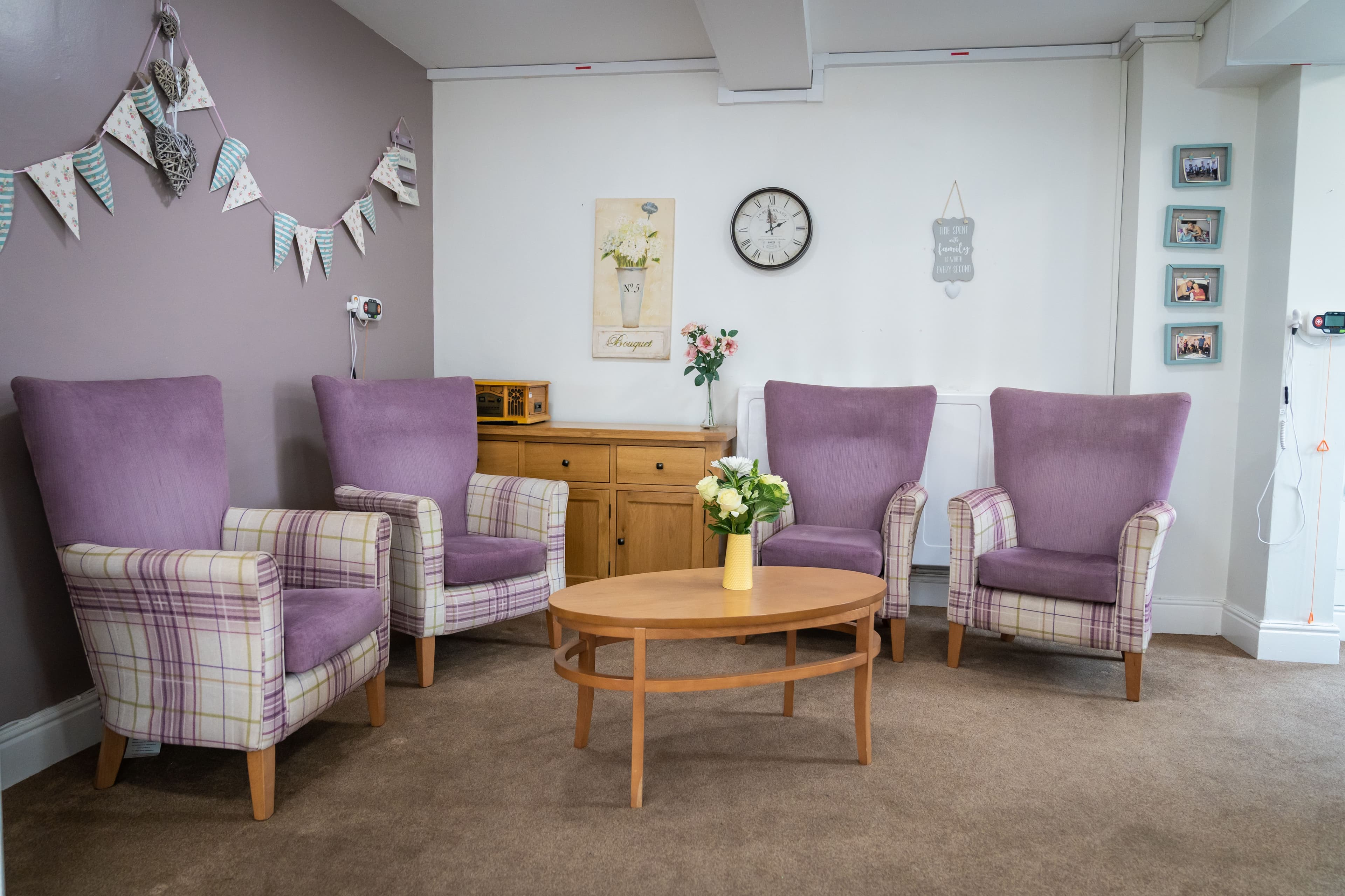 Communal Area at The Beeches Residential Care Home, Northfield, Birmingham