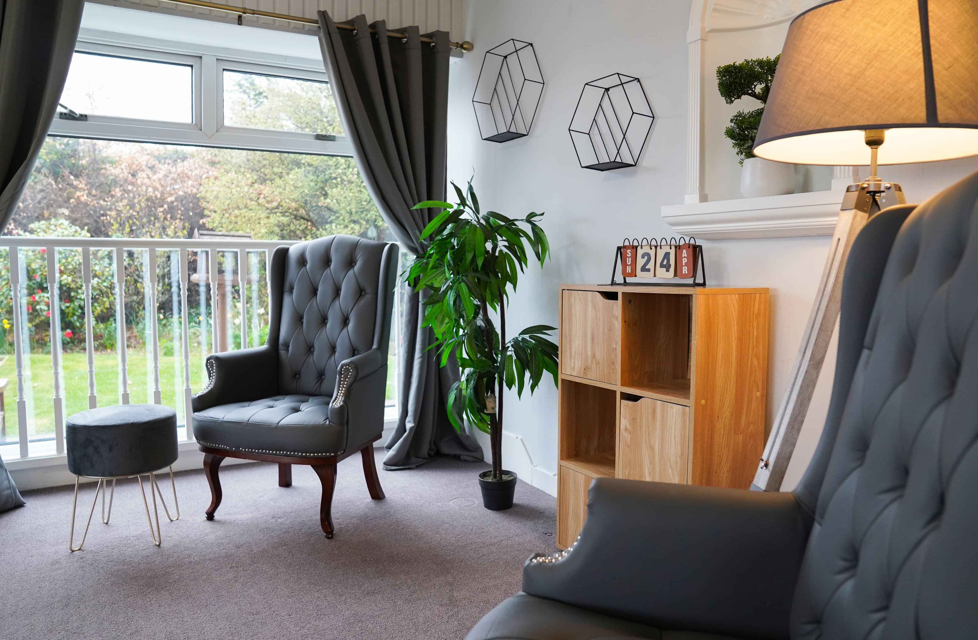 Lounge of Kintyre House in Invergordon, Scotland
