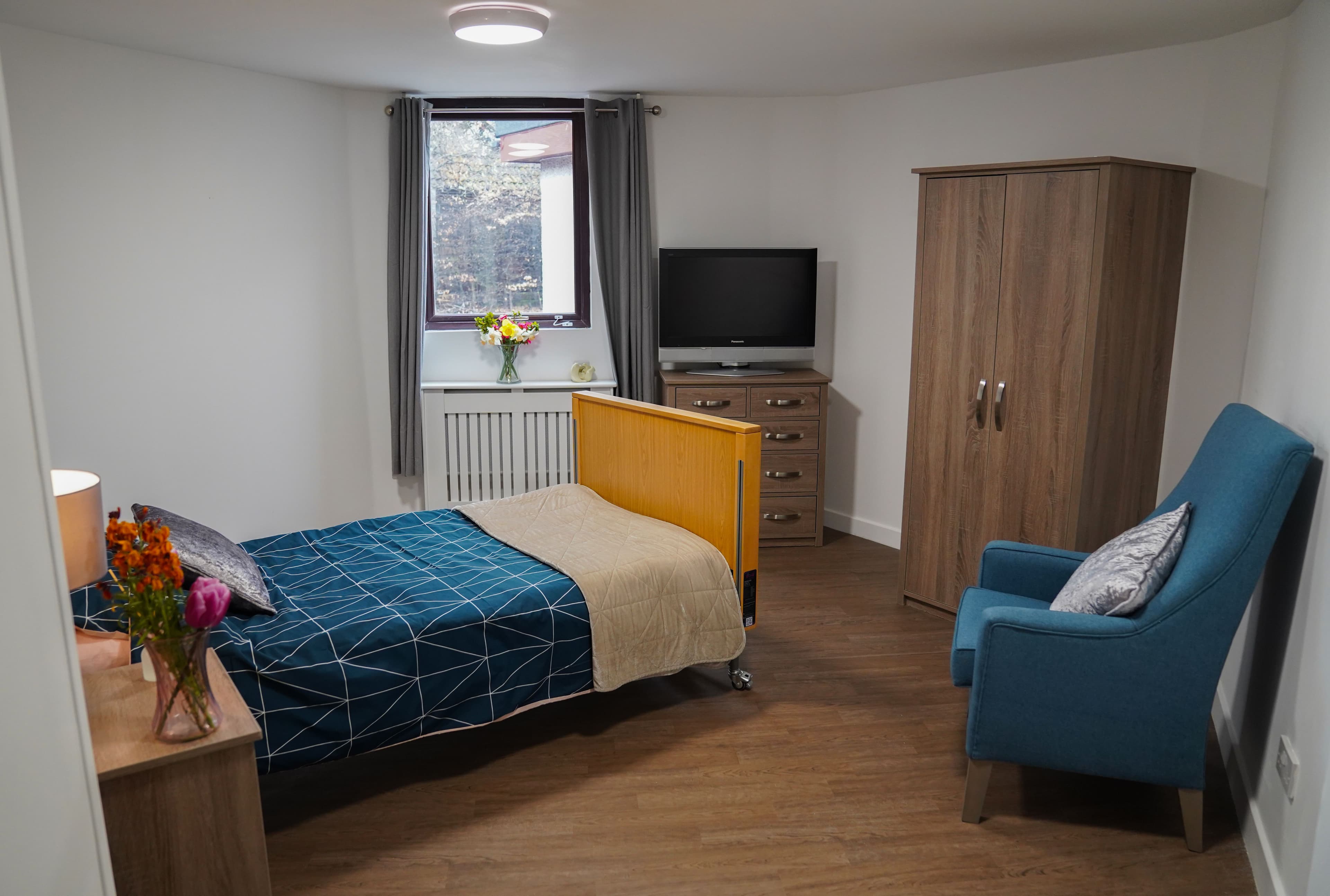 Bedroom of Kintyre House in Invergordon, Scotland