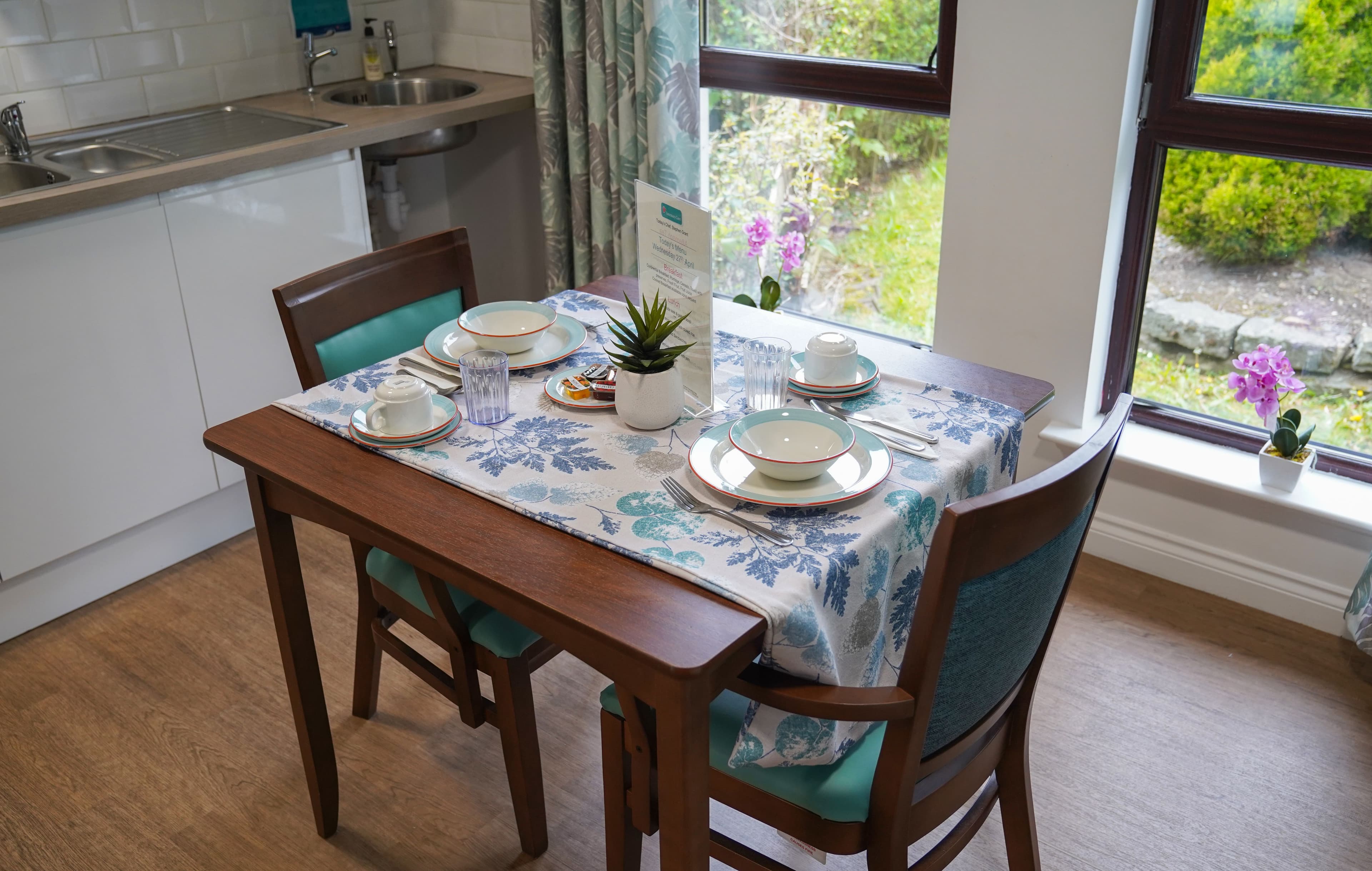 Dining Room at Forefaulds Care Home in Kilbride, Glasgow