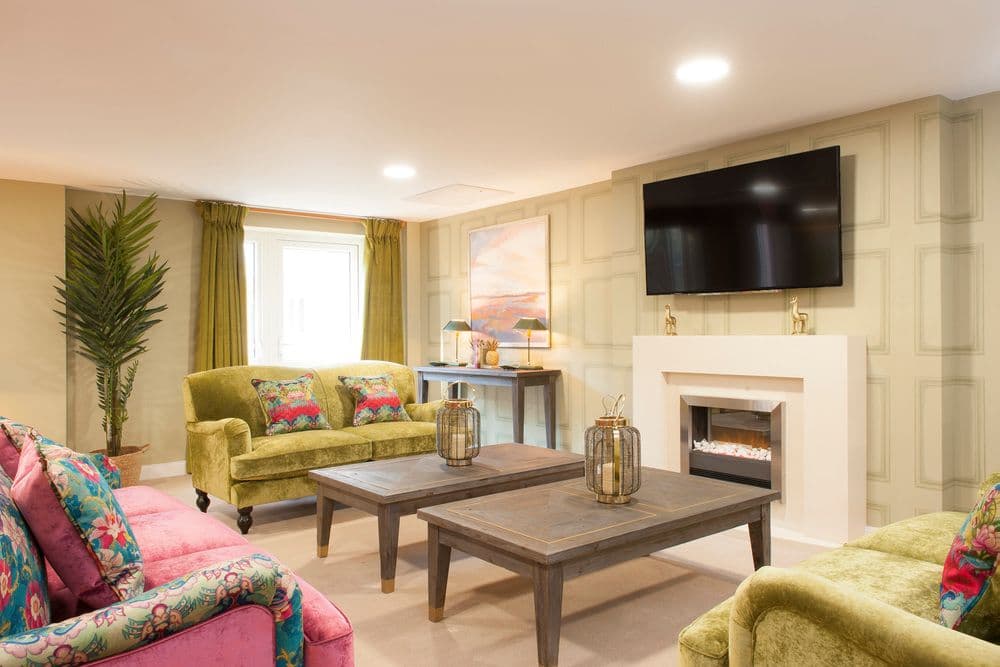 Communal Lounge at Shackleton Place Retirement Development in Devizes, Wiltshire