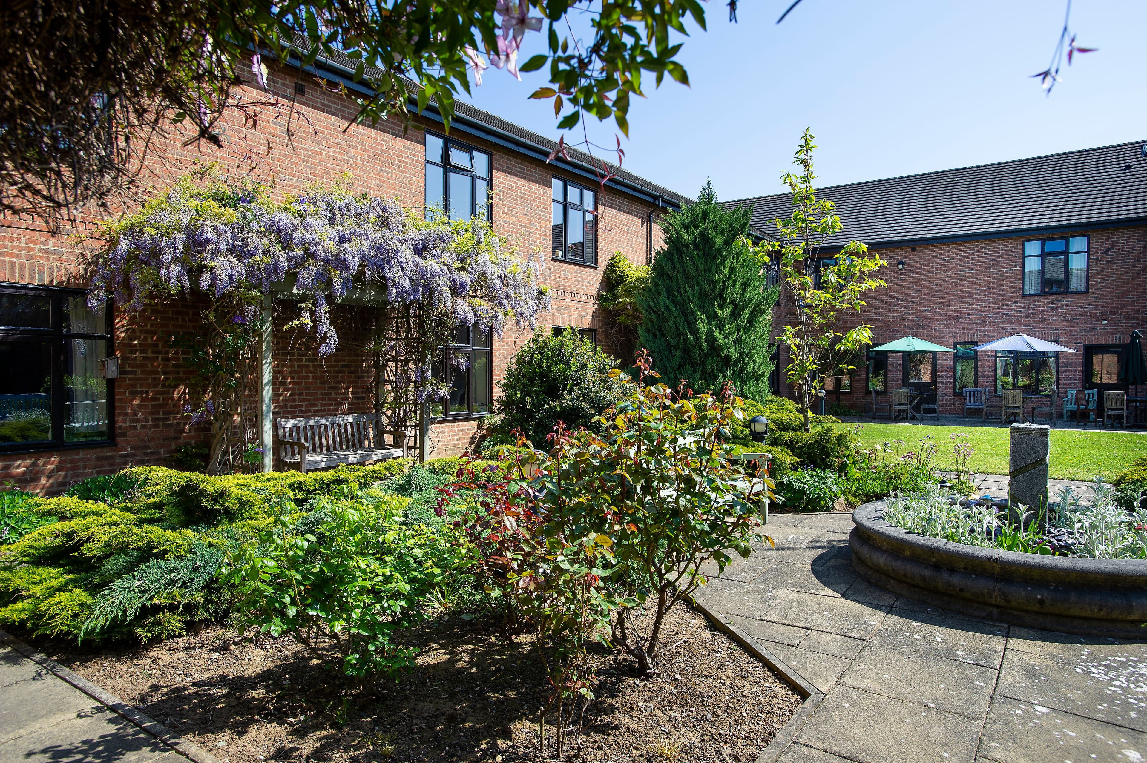 Exterior of Dalby Court Care Home in Middlesborough, Yorkshire