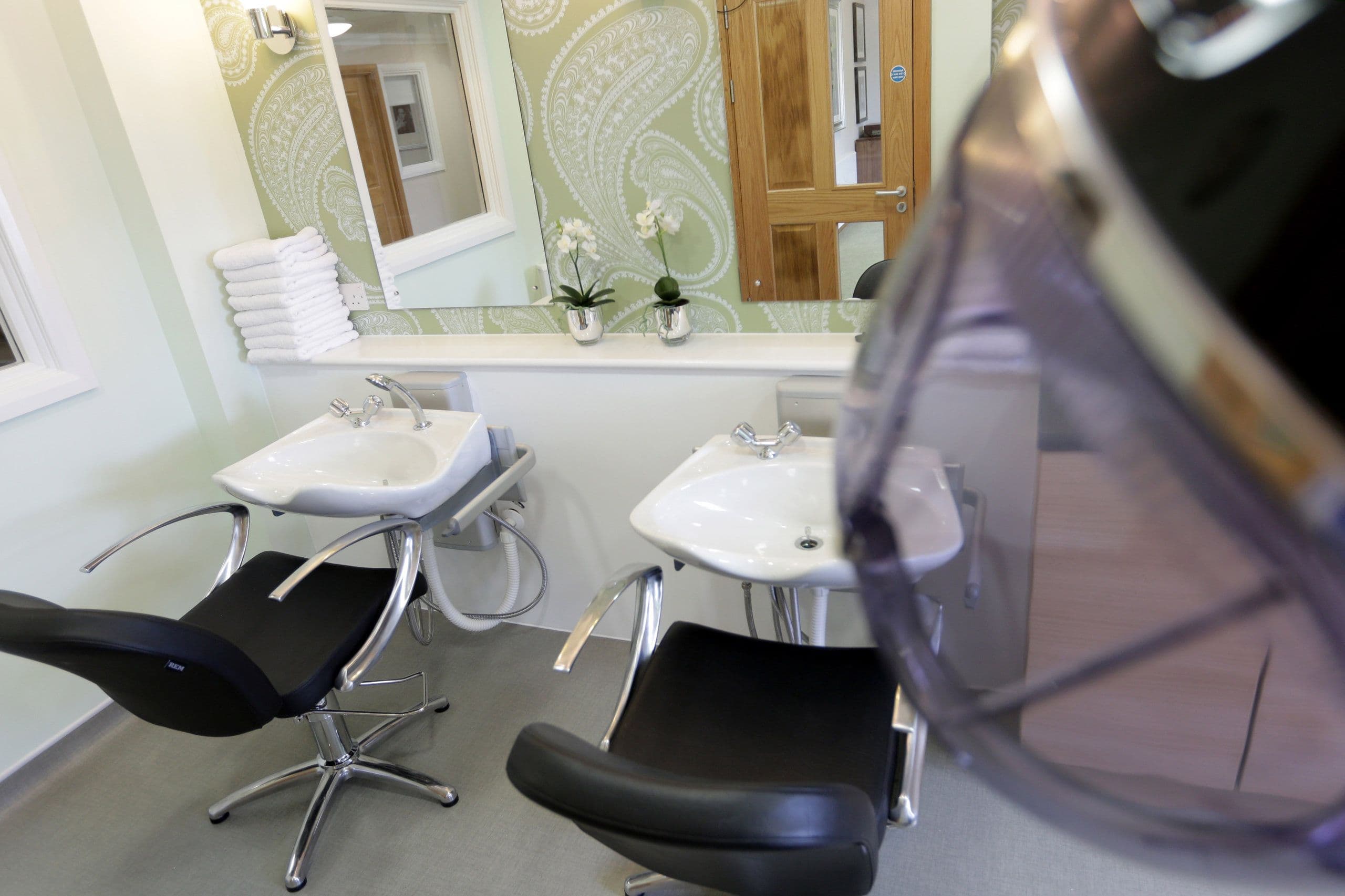 Hair Salon at De Lucy House Care Home, Diss, Norfolk